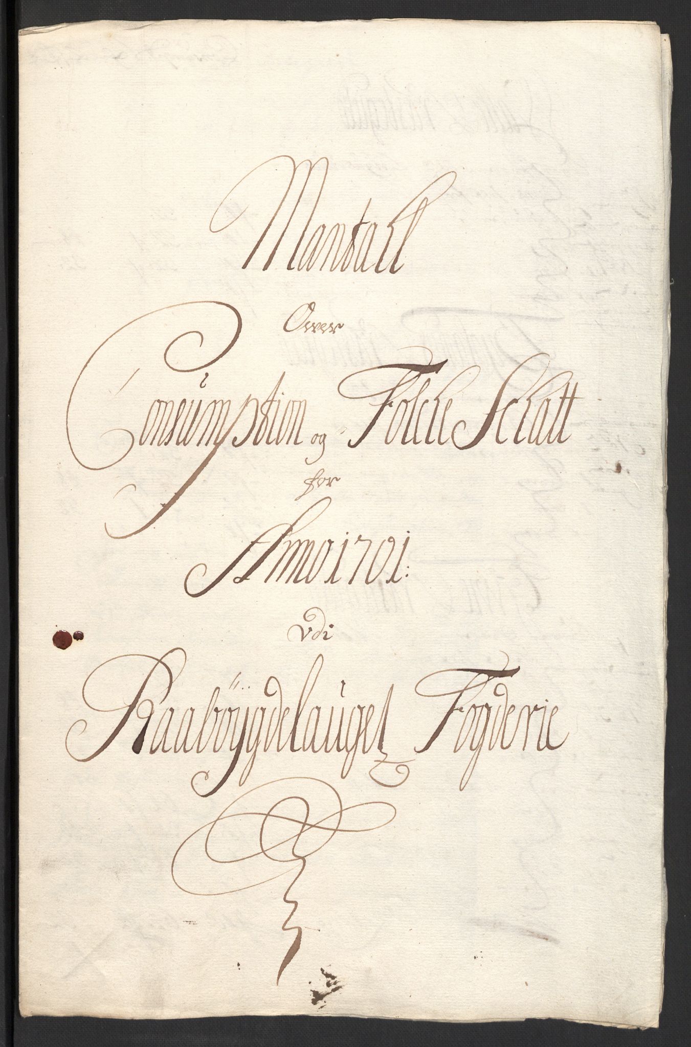 Rentekammeret inntil 1814, Reviderte regnskaper, Fogderegnskap, RA/EA-4092/R40/L2446: Fogderegnskap Råbyggelag, 1700-1702, p. 192