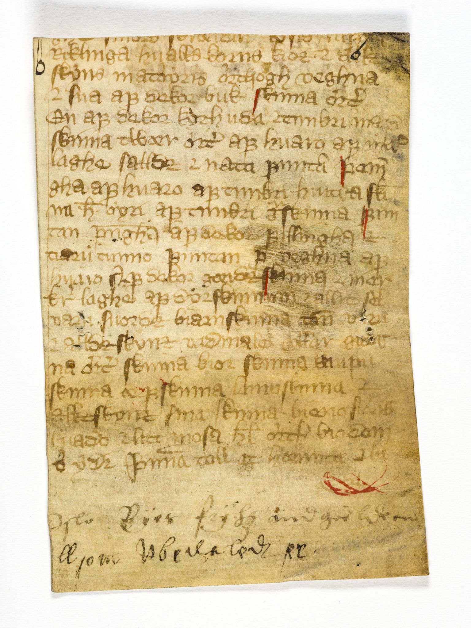 Riksarkivets diplomsamling, AV/RA-EA-5965/F26/L0003: Norrøne membranfragmenter bestand 11-30, 1100-1536, p. 169