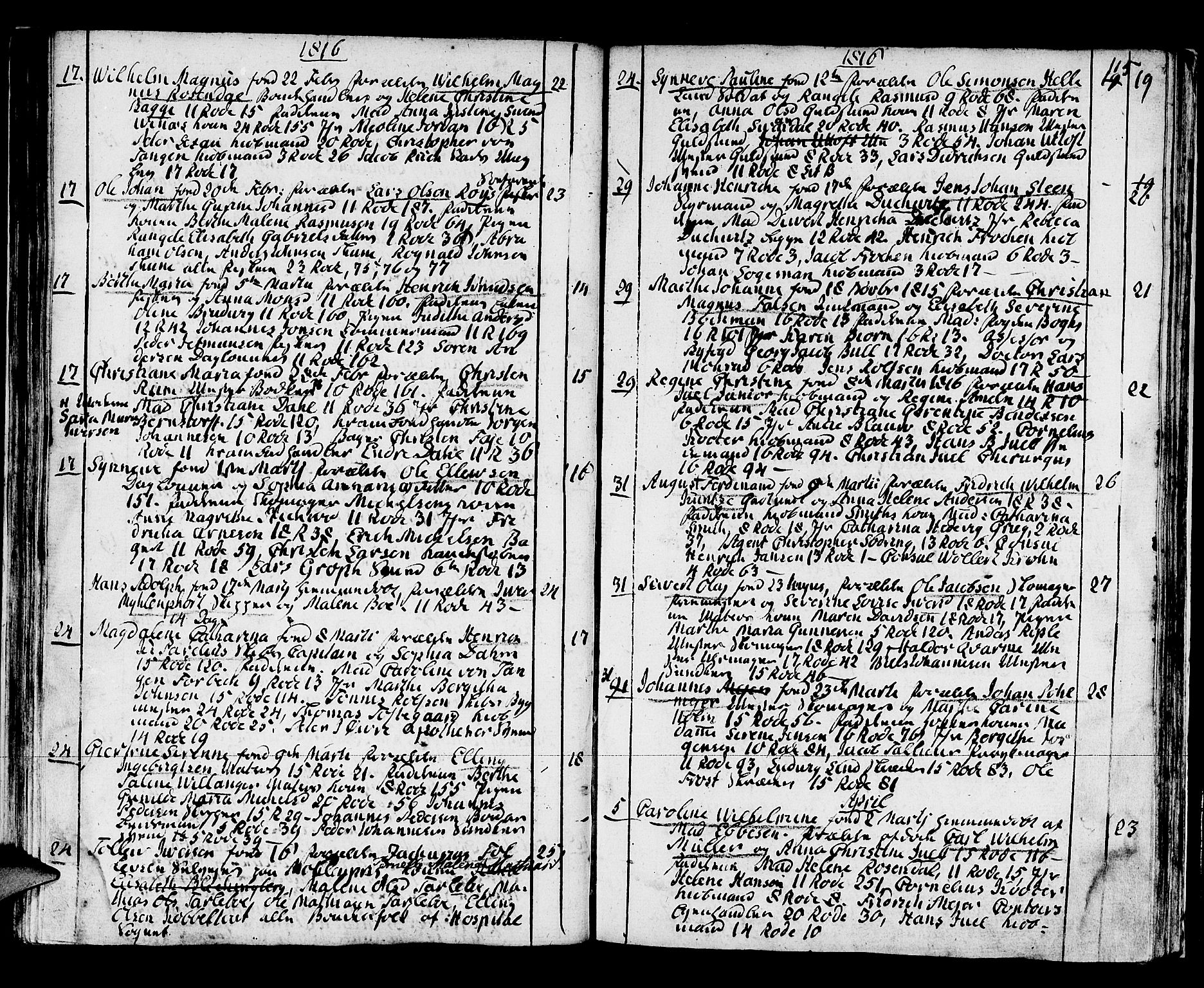 Domkirken sokneprestembete, SAB/A-74801/H/Haa/L0005: Parish register (official) no. A 5, 1808-1820, p. 114-115