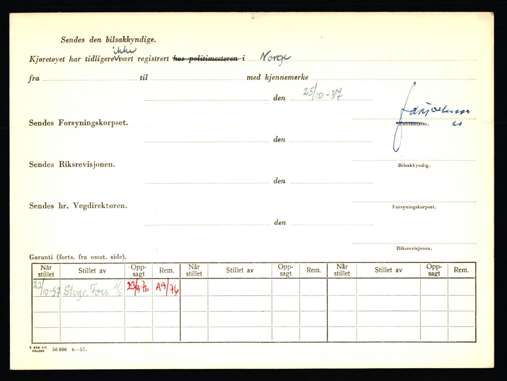 Stavanger trafikkstasjon, AV/SAST-A-101942/0/F/L0002: L-350 - L-699, 1930-1971, p. 300