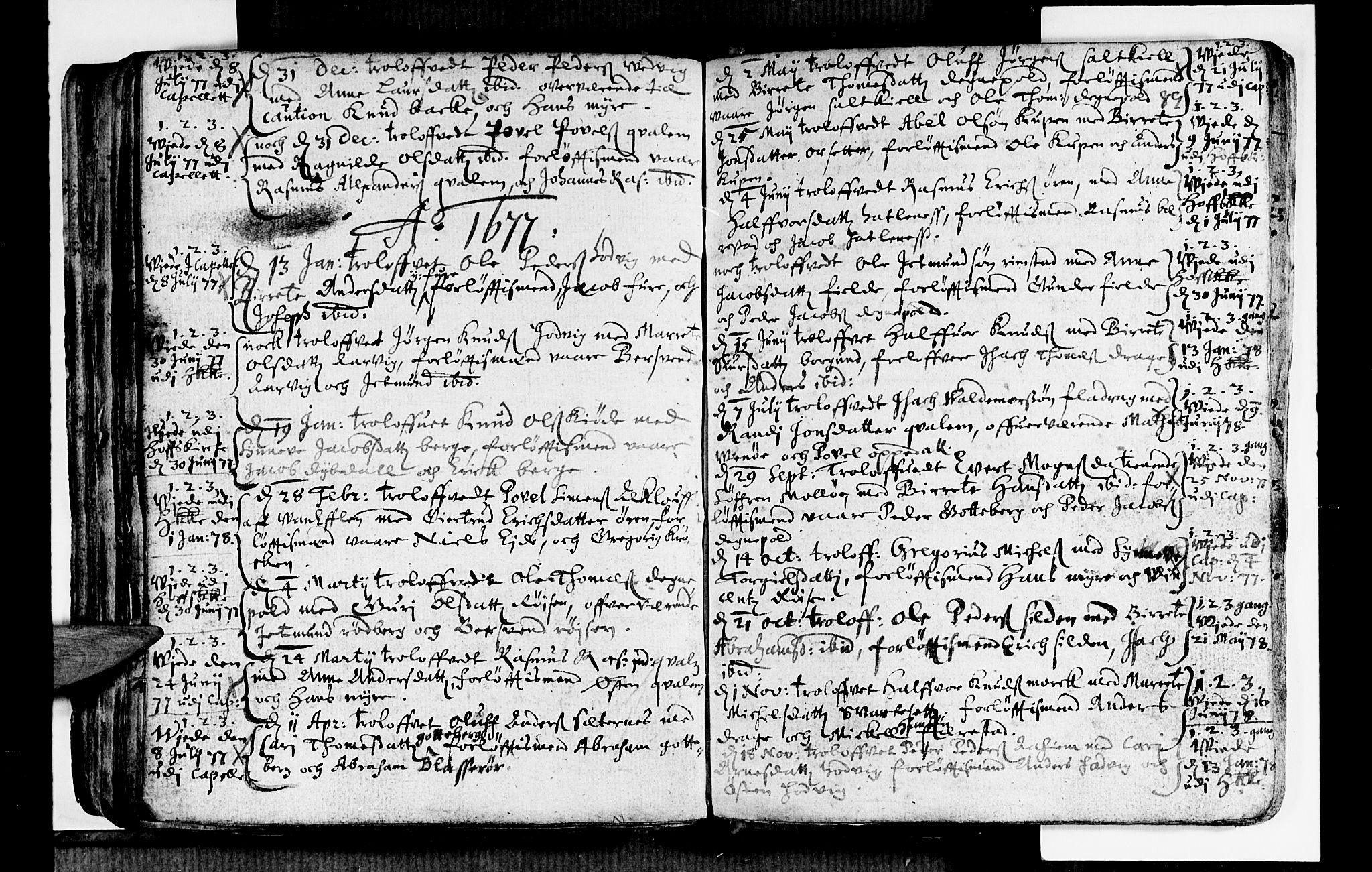 Selje sokneprestembete, AV/SAB-A-99938/H/Ha/Haa/Haaa: Parish register (official) no. A 1, 1668-1696, p. 88