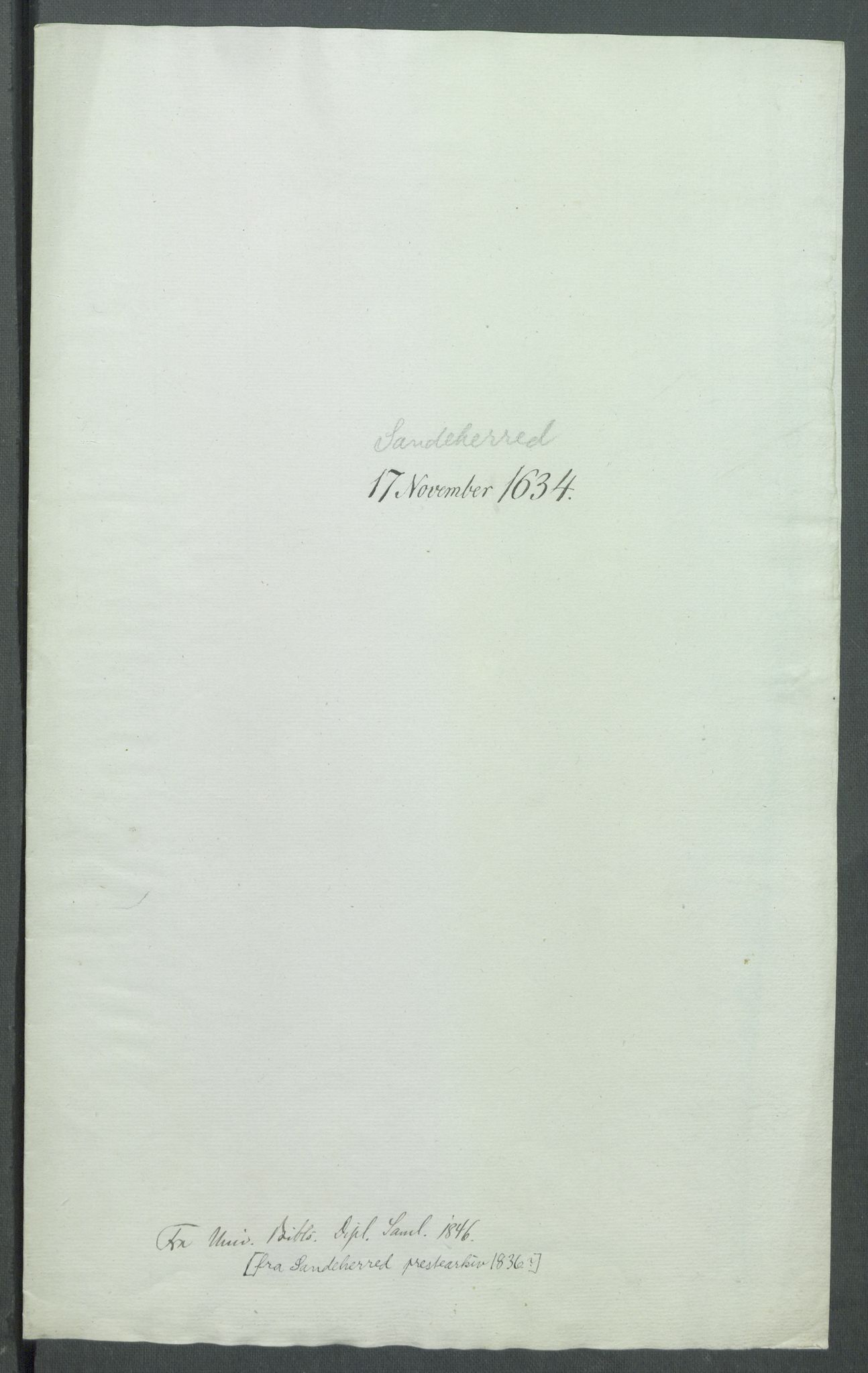 Riksarkivets diplomsamling, RA/EA-5965/F02/L0146: Dokumenter, 1634, p. 62