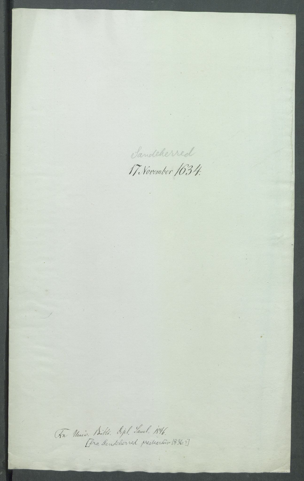 Riksarkivets diplomsamling, AV/RA-EA-5965/F02/L0146: Dokumenter, 1634, p. 62