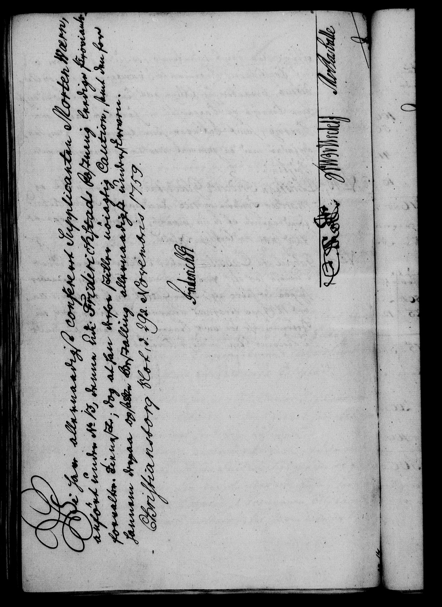 Rentekammeret, Kammerkanselliet, RA/EA-3111/G/Gf/Gfa/L0041: Norsk relasjons- og resolusjonsprotokoll (merket RK 52.41), 1759, p. 688