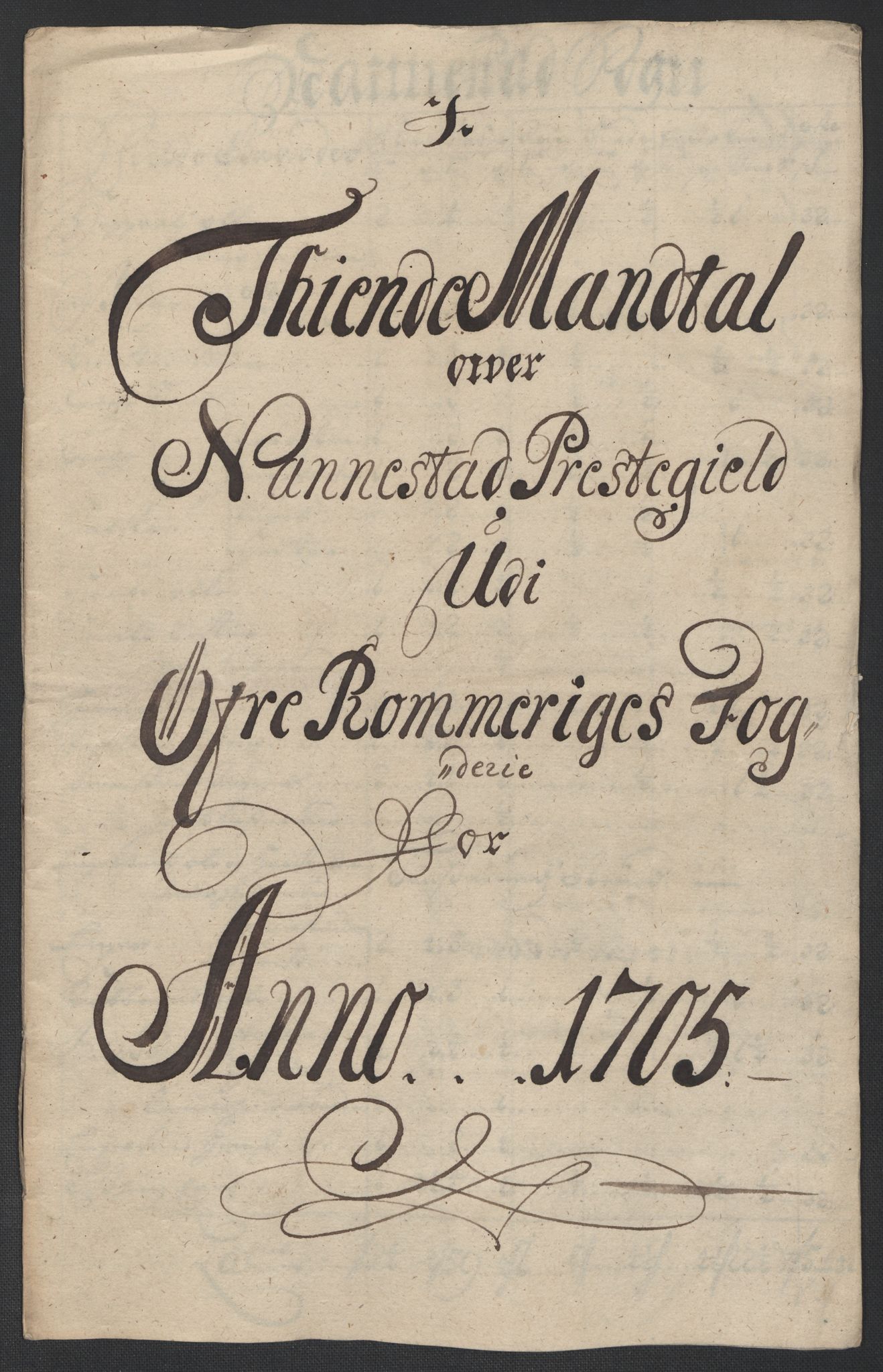 Rentekammeret inntil 1814, Reviderte regnskaper, Fogderegnskap, AV/RA-EA-4092/R12/L0717: Fogderegnskap Øvre Romerike, 1704-1705, p. 265