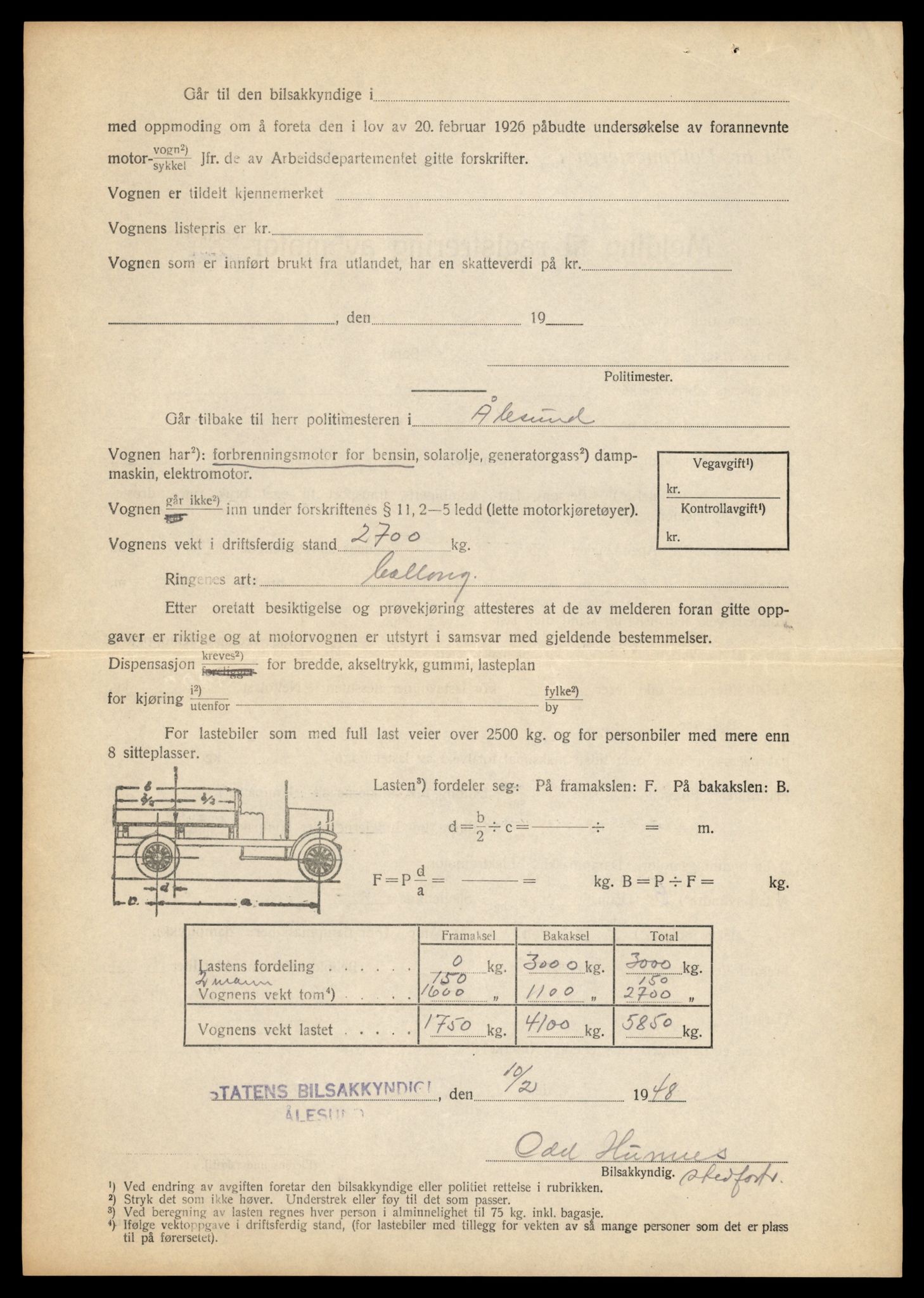 Møre og Romsdal vegkontor - Ålesund trafikkstasjon, AV/SAT-A-4099/F/Fe/L0015: Registreringskort for kjøretøy T 1700 - T 1850, 1927-1998, p. 2012