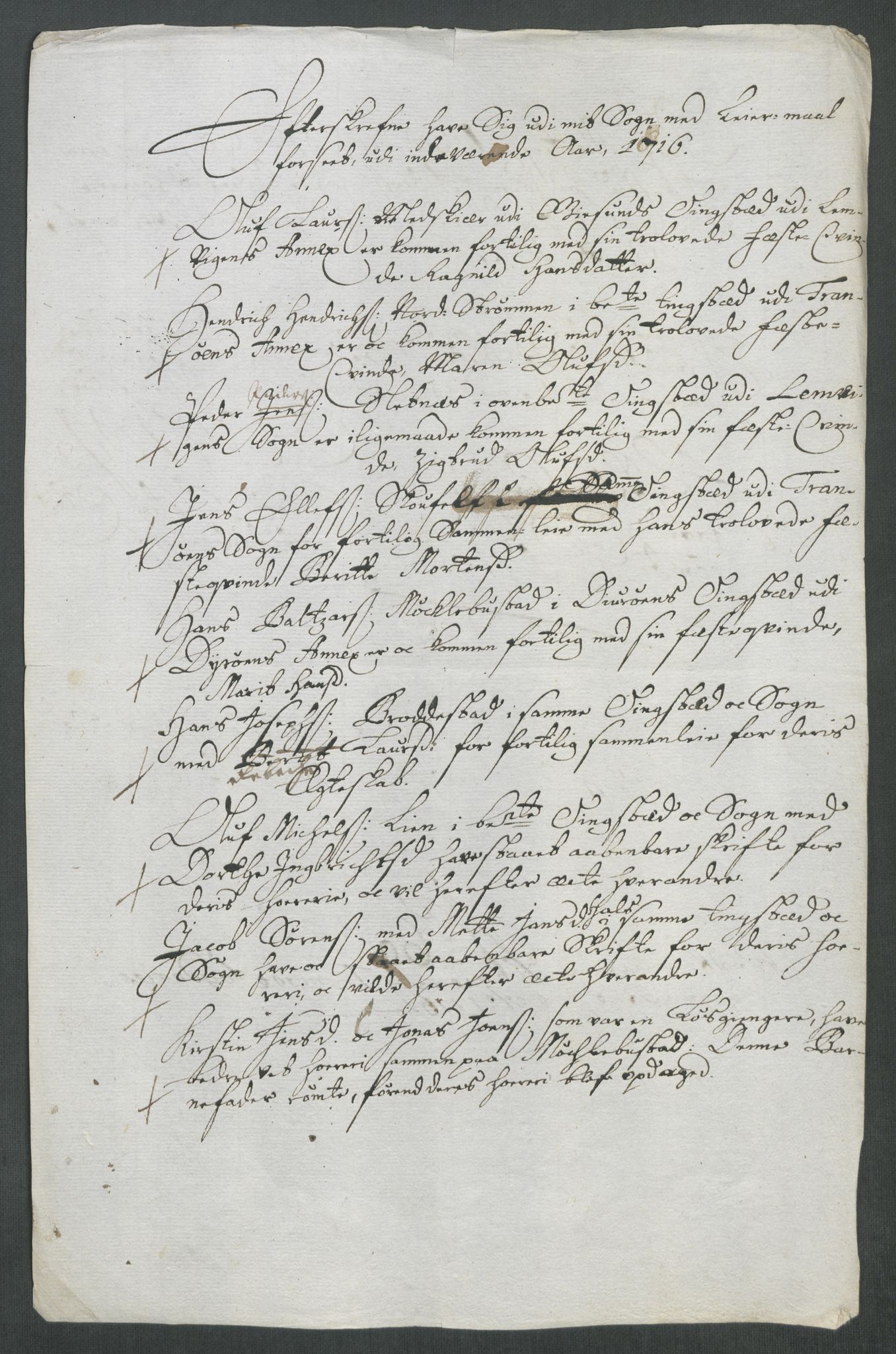 Rentekammeret inntil 1814, Reviderte regnskaper, Fogderegnskap, AV/RA-EA-4092/R68/L4762: Fogderegnskap Senja og Troms, 1716, p. 314