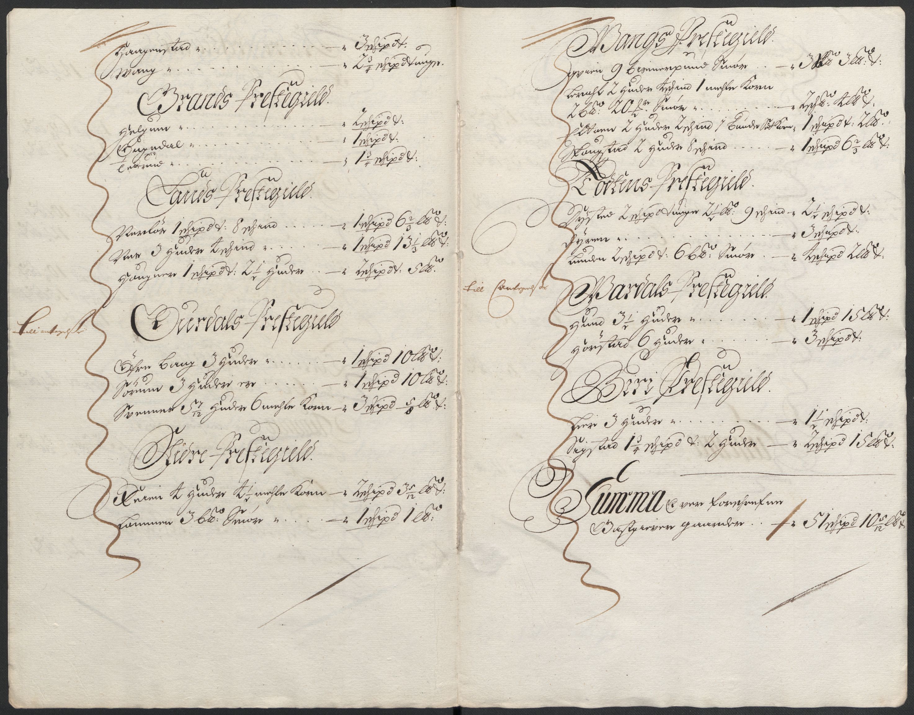 Rentekammeret inntil 1814, Reviderte regnskaper, Fogderegnskap, RA/EA-4092/R18/L1296: Fogderegnskap Hadeland, Toten og Valdres, 1698, p. 224