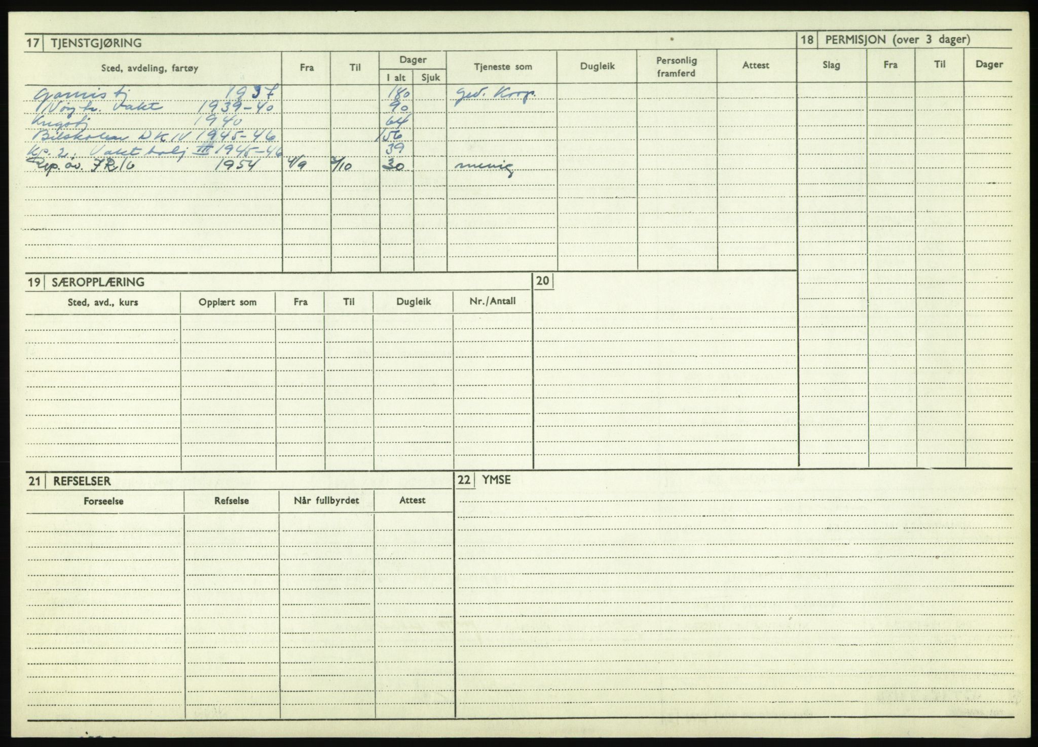 Forsvaret, Troms infanteriregiment nr. 16, AV/RA-RAFA-3146/P/Pa/L0021: Rulleblad for regimentets menige mannskaper, årsklasse 1937, 1937, p. 1210