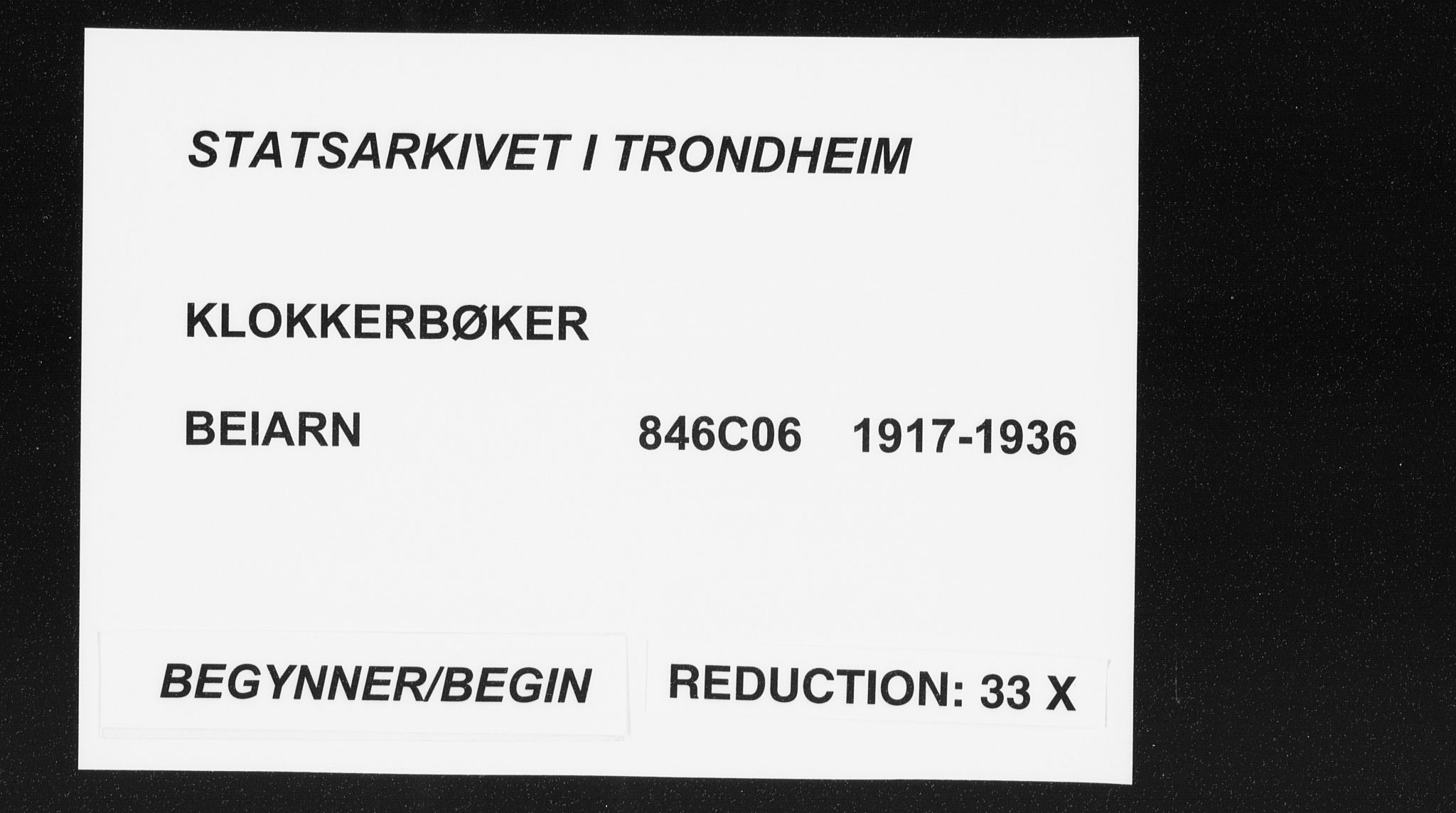 Ministerialprotokoller, klokkerbøker og fødselsregistre - Nordland, AV/SAT-A-1459/846/L0656: Parish register (copy) no. 846C06, 1917-1936