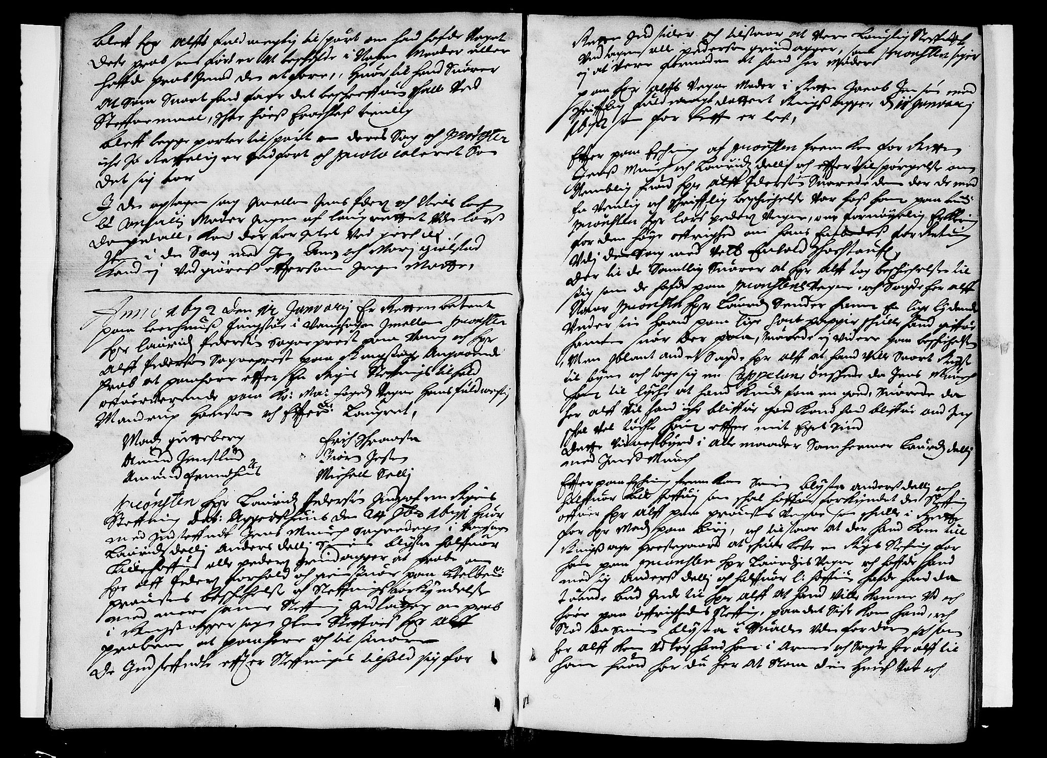 Hedemarken sorenskriveri, AV/SAH-TING-034/G/Gb/L0008: Tingbok, 1672, p. 3b-4a