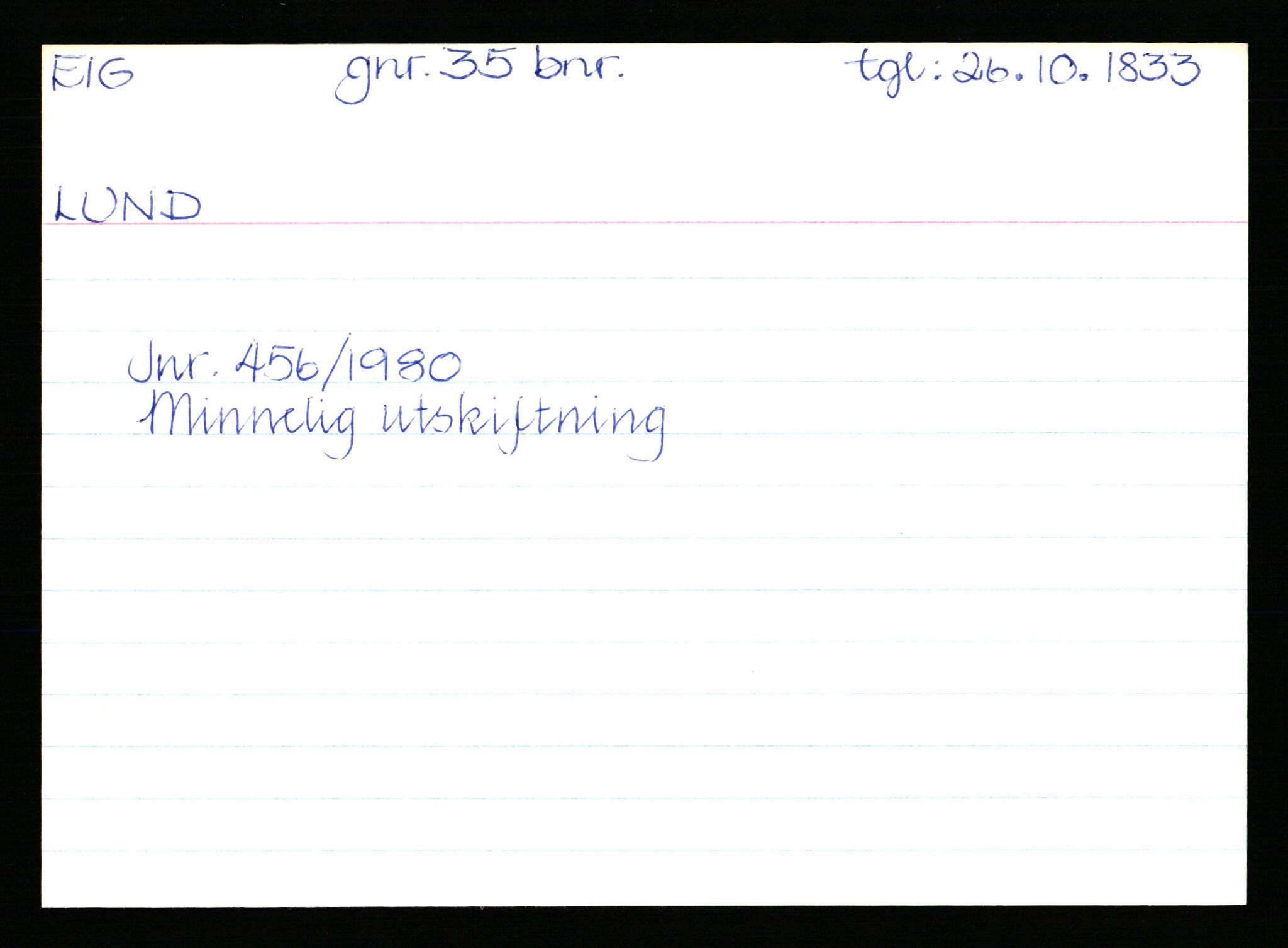 Statsarkivet i Stavanger, AV/SAST-A-101971/03/Y/Yk/L0008: Registerkort sortert etter gårdsnavn: Eig - Erlien, 1750-1930, p. 41