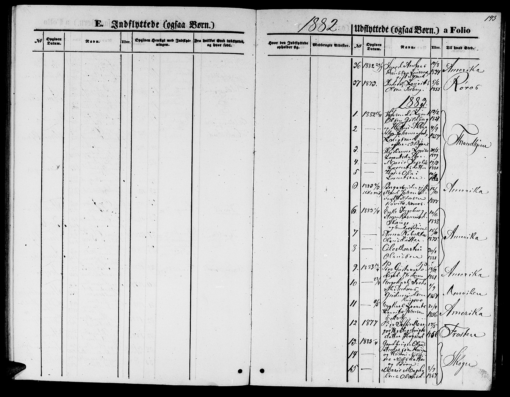 Ministerialprotokoller, klokkerbøker og fødselsregistre - Nord-Trøndelag, SAT/A-1458/722/L0225: Parish register (copy) no. 722C01, 1871-1888, p. 193