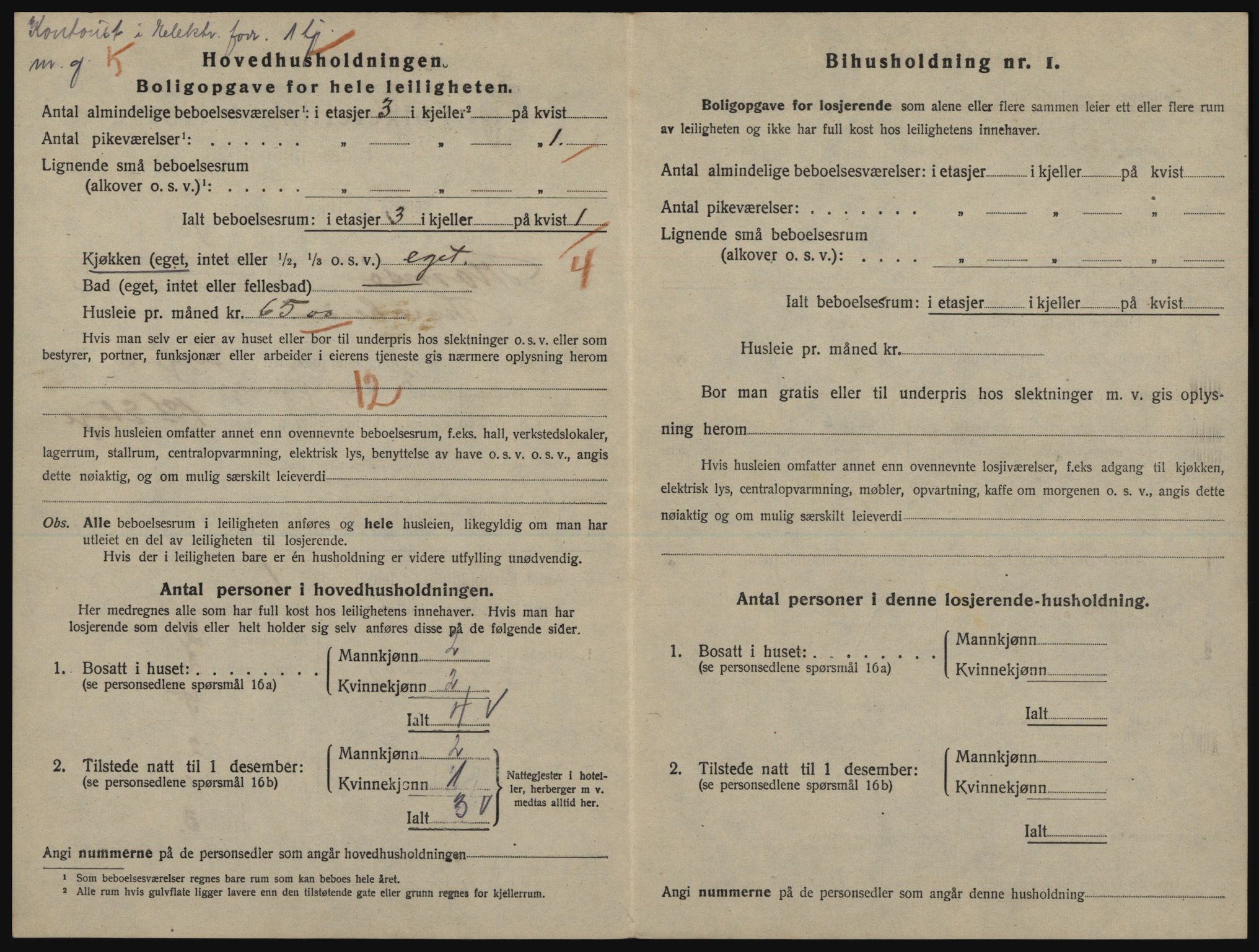 SATØ, 1920 census for Tromsø, 1920, p. 3266