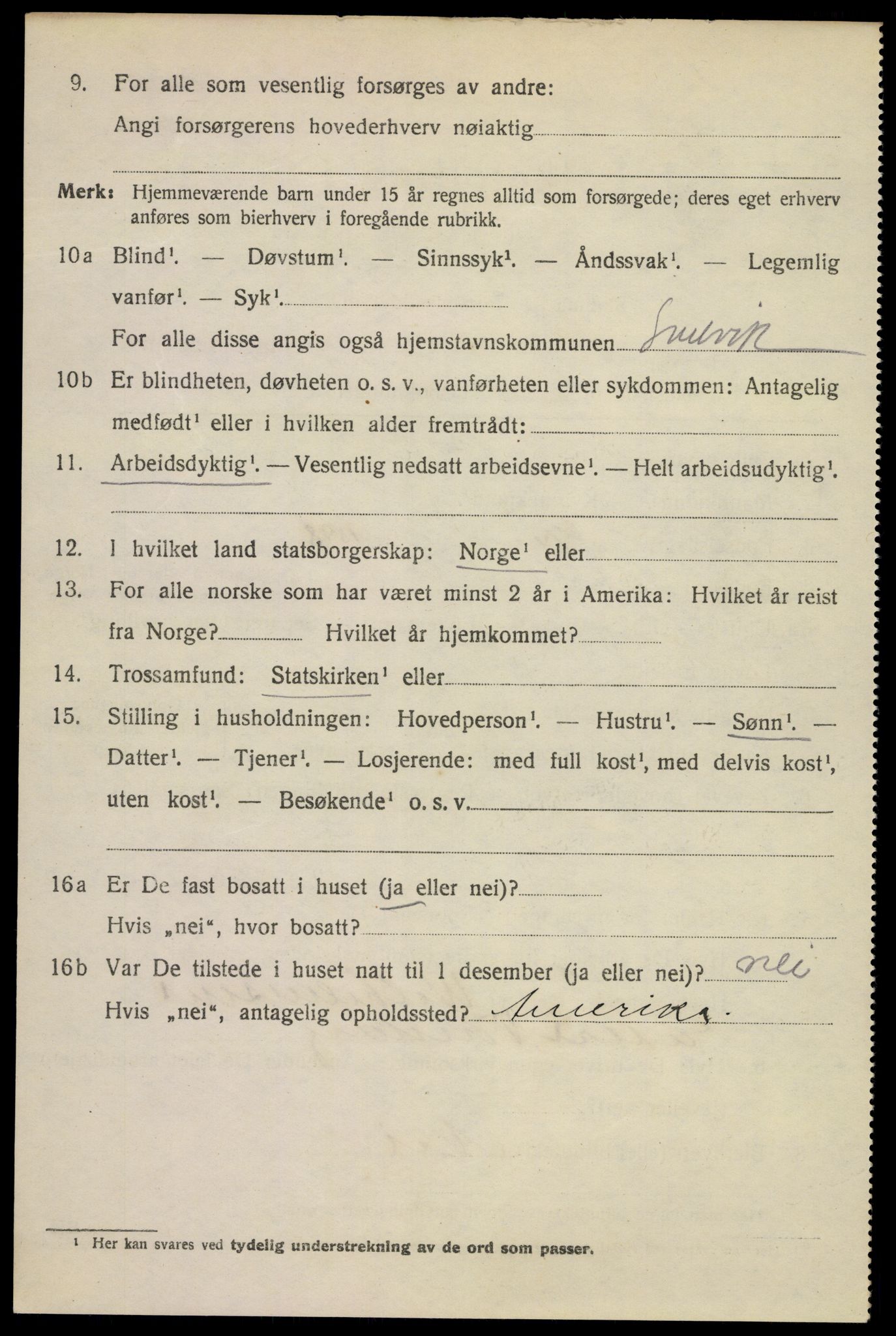SAKO, 1920 census for Svelvik, 1920, p. 1684