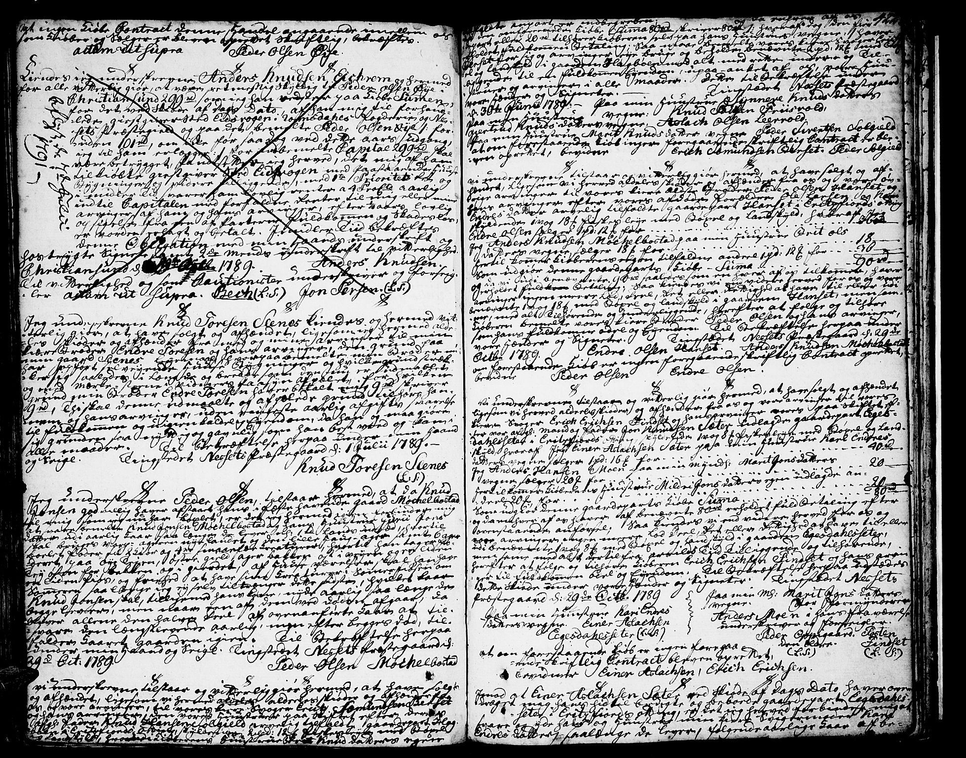 Romsdal sorenskriveri, SAT/A-4149/1/2/2C/L0004: Mortgage book no. 4, 1769-1790, p. 422
