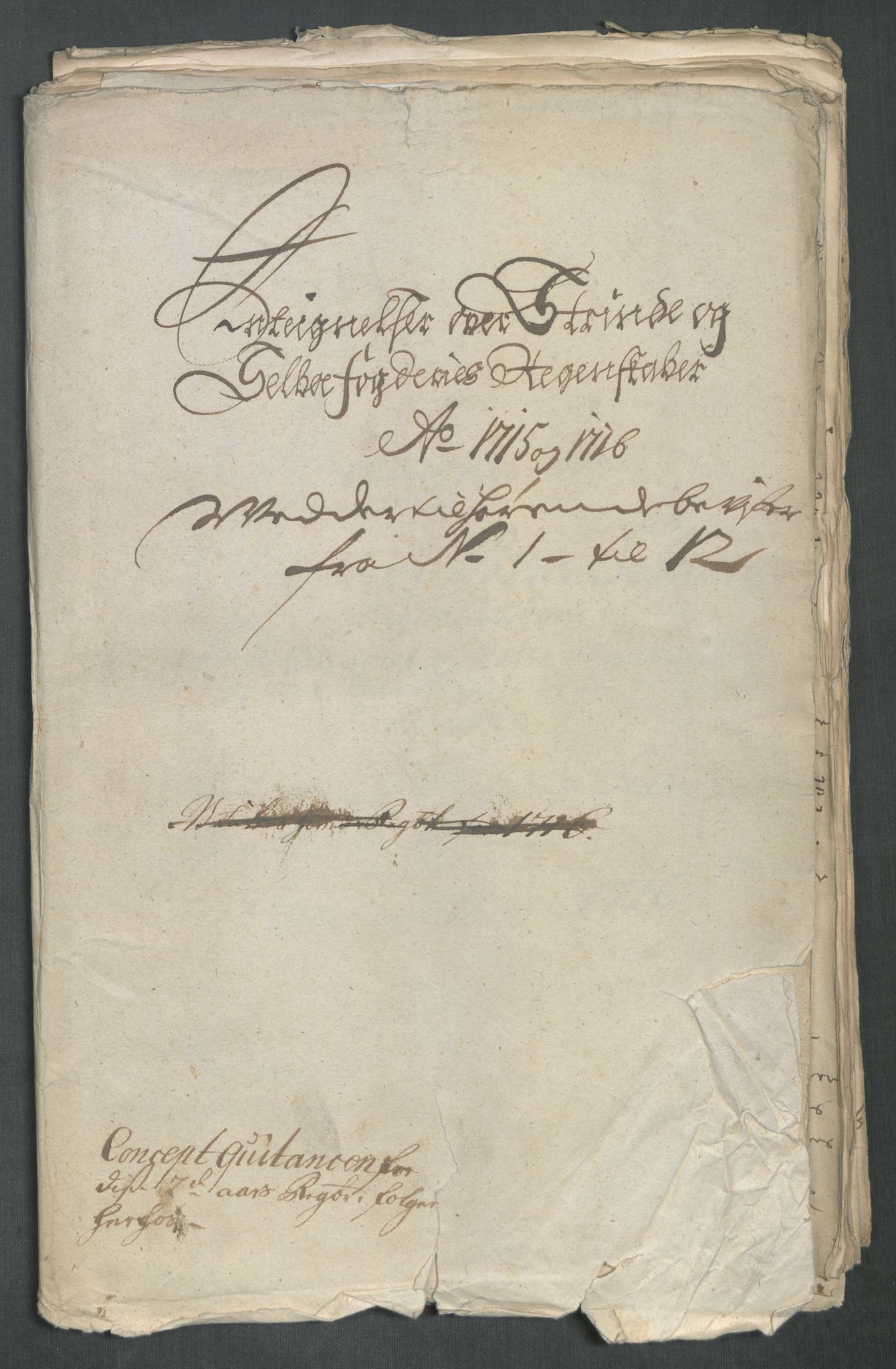 Rentekammeret inntil 1814, Reviderte regnskaper, Fogderegnskap, AV/RA-EA-4092/R61/L4115: Fogderegnskap Strinda og Selbu, 1715-1716, p. 477