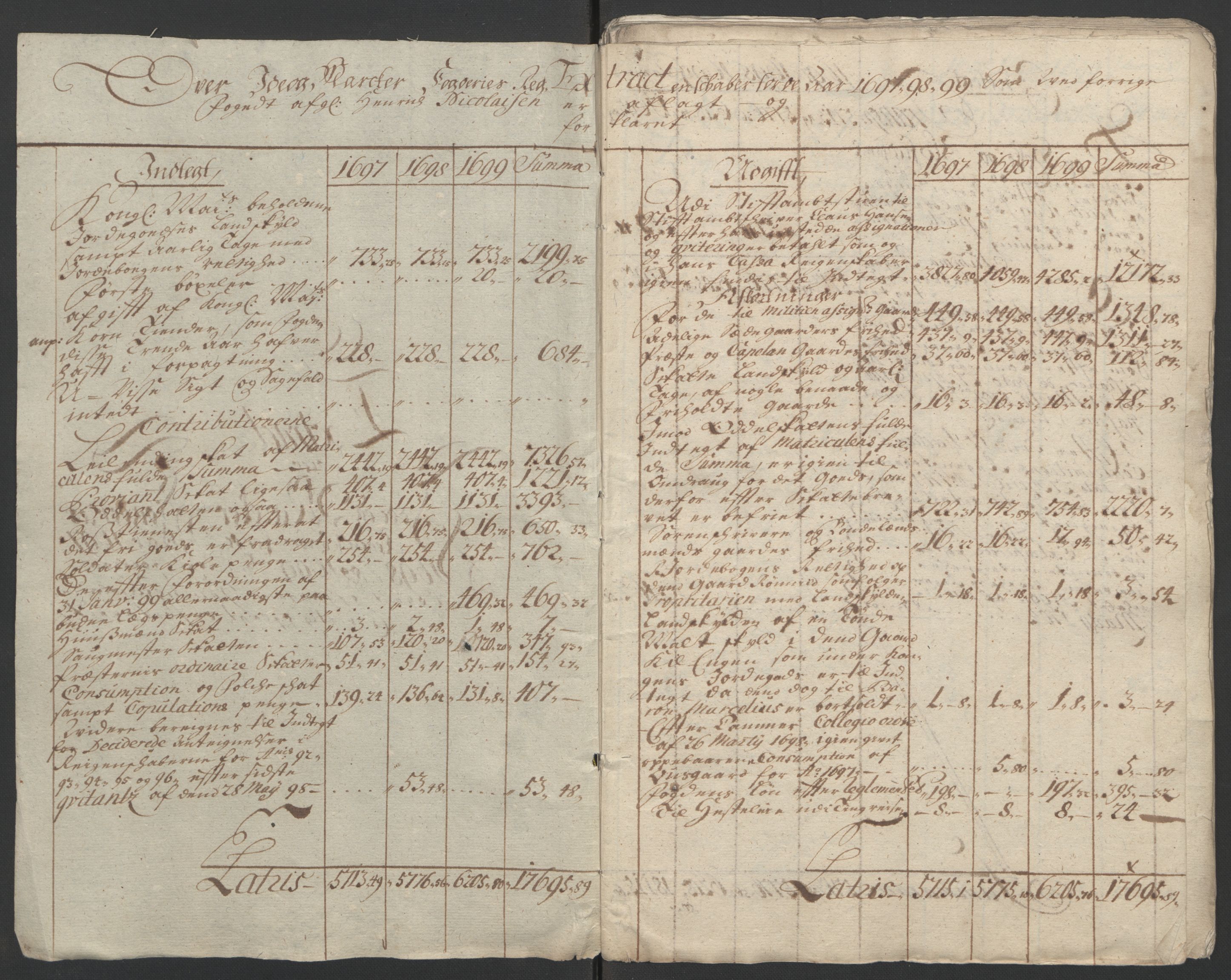 Rentekammeret inntil 1814, Reviderte regnskaper, Fogderegnskap, RA/EA-4092/R01/L0014: Fogderegnskap Idd og Marker, 1699, p. 150