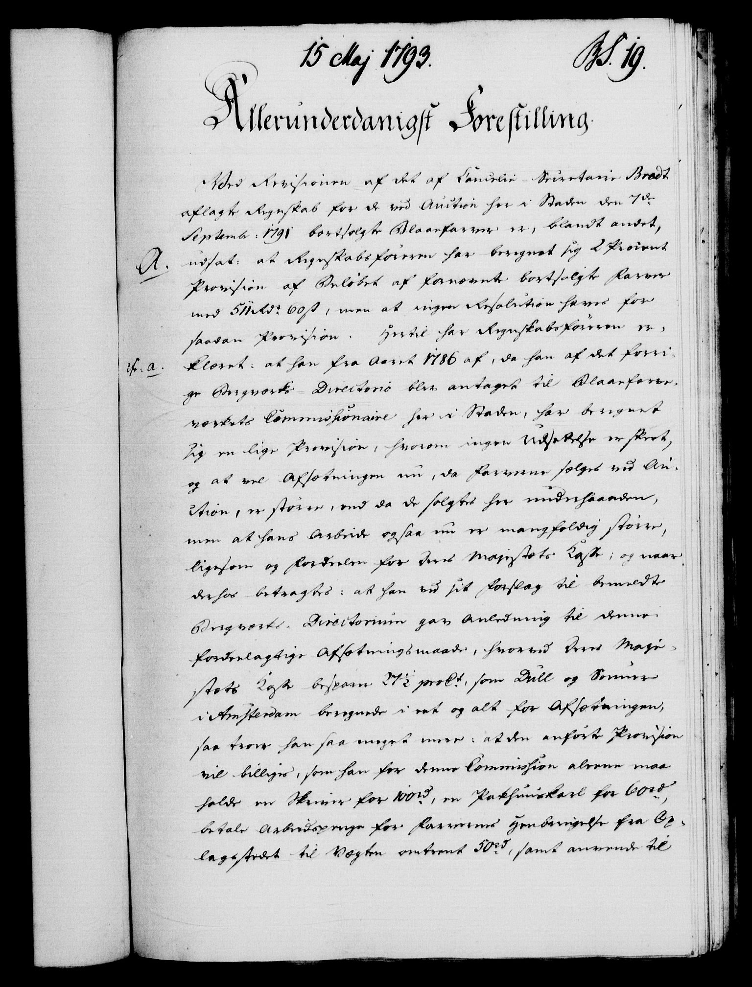 Rentekammeret, Renteskriverkontorene, AV/RA-EA-3115/M/Mf/Mfb/L0002: Relasjons- og resolusjonsprotokoll med register (merket RK 54.8), 1793-1795