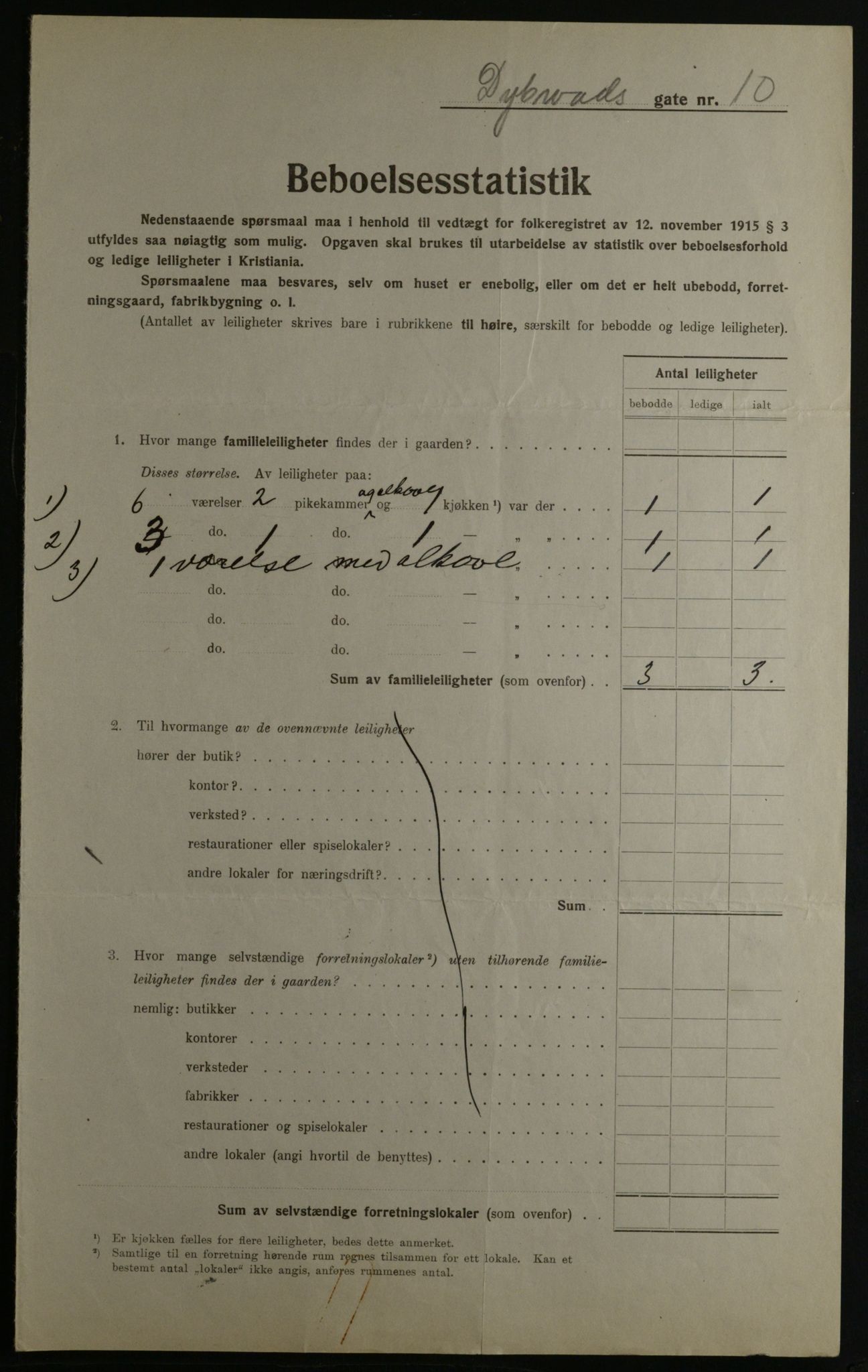 OBA, Municipal Census 1923 for Kristiania, 1923, p. 19476