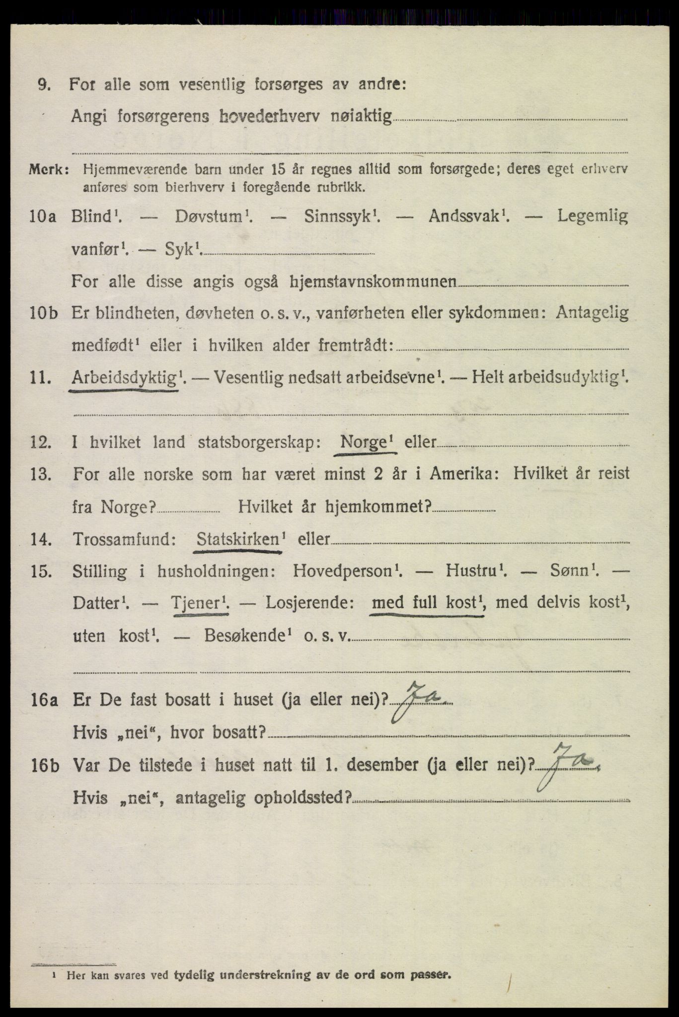 SAH, 1920 census for Østre Gausdal, 1920, p. 1925