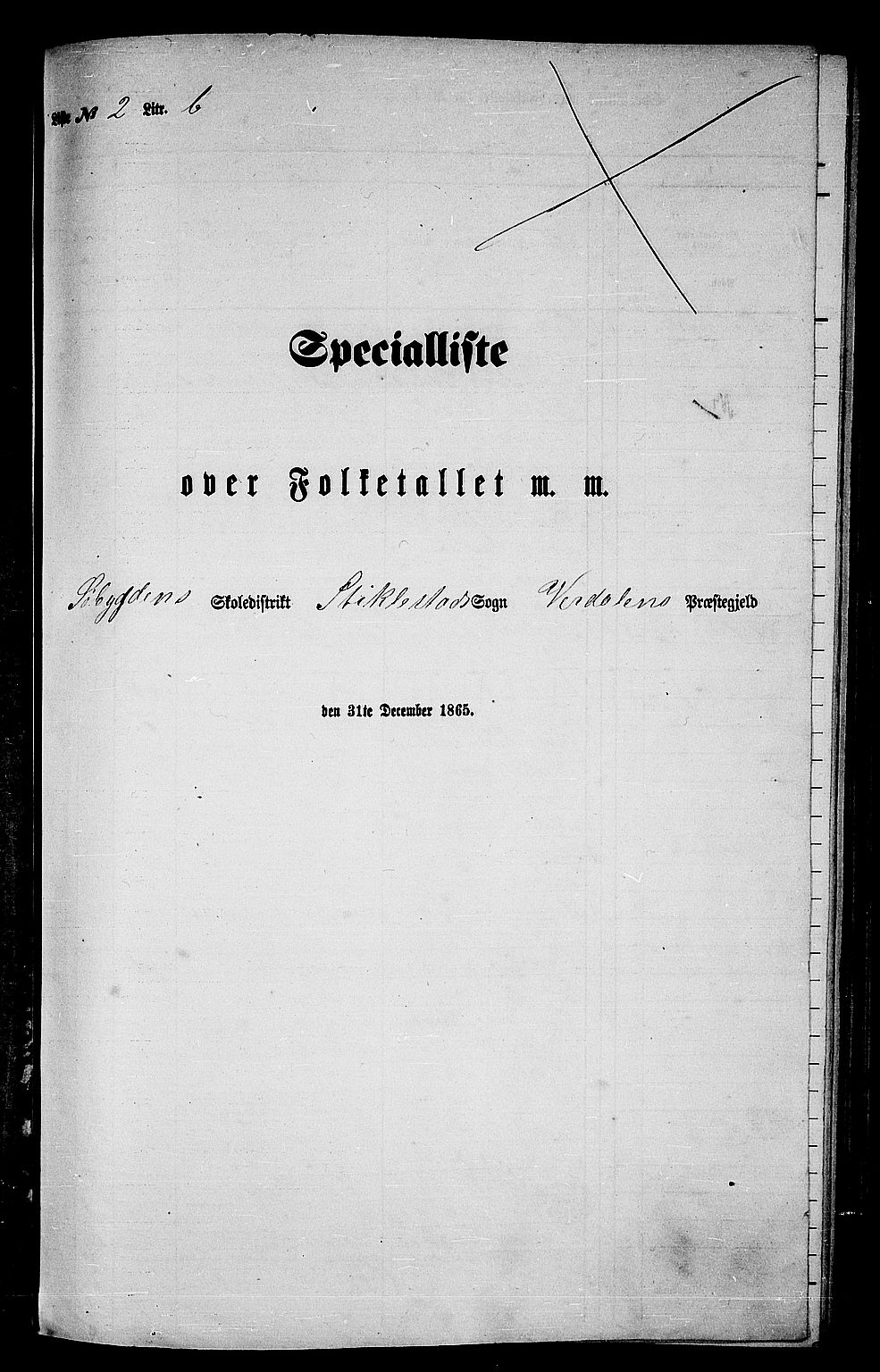 RA, 1865 census for Verdal, 1865, p. 56