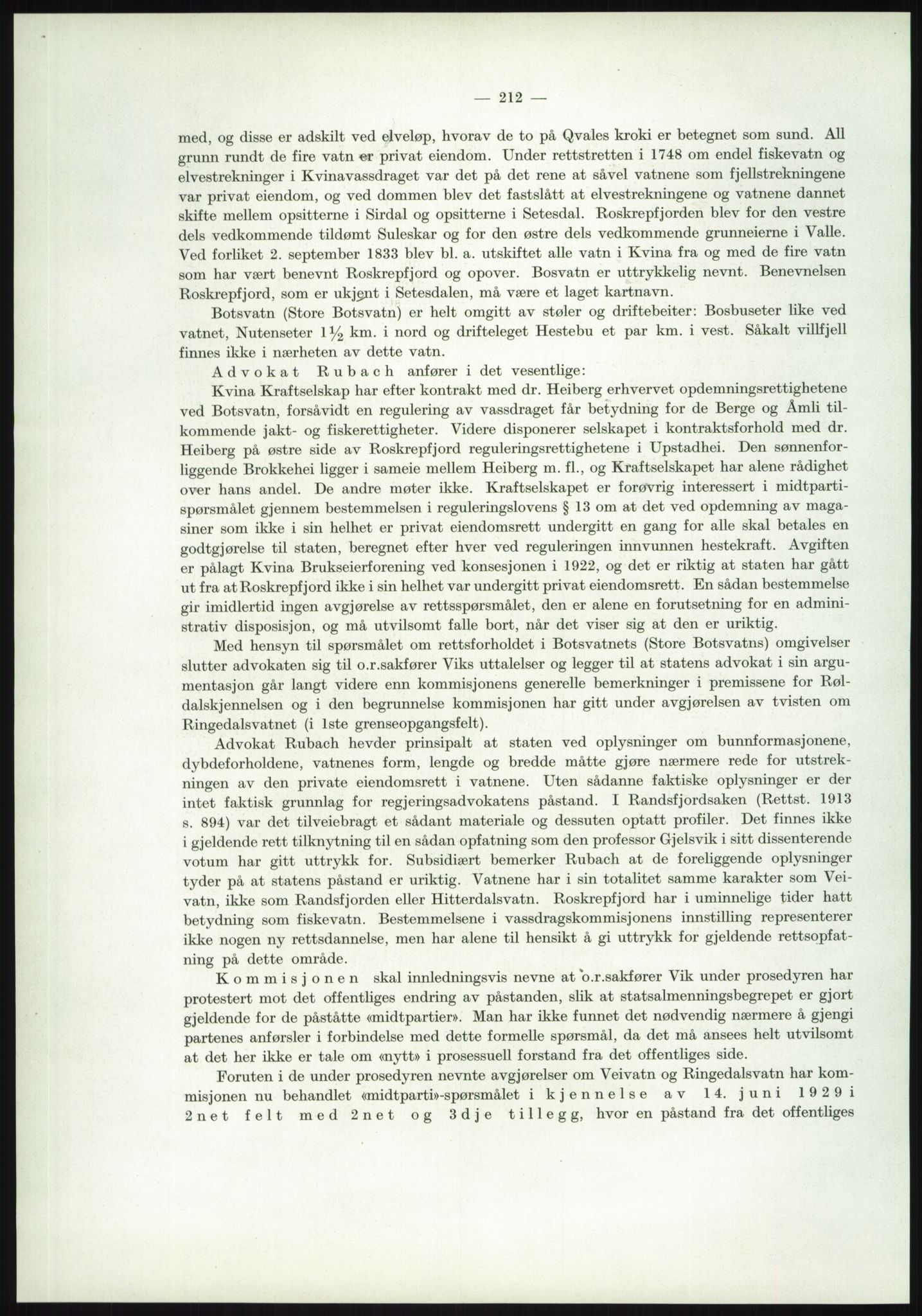 Høyfjellskommisjonen, AV/RA-S-1546/X/Xa/L0001: Nr. 1-33, 1909-1953, p. 1547