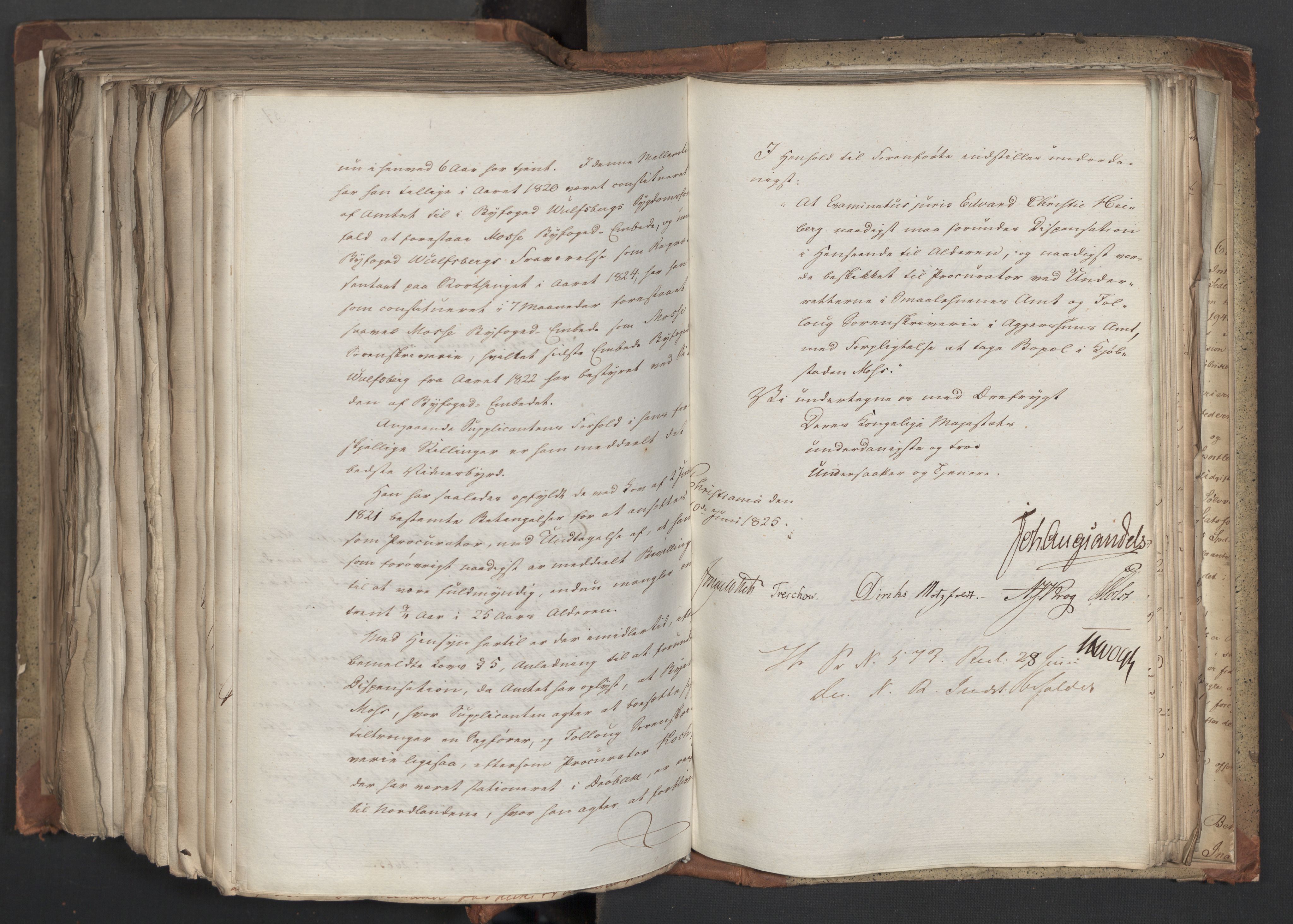 Statsrådsavdelingen i Stockholm, AV/RA-S-1003/D/Da/L0042: Regjeringsinnstillinger nr. 2467-2705, 1825, p. 564