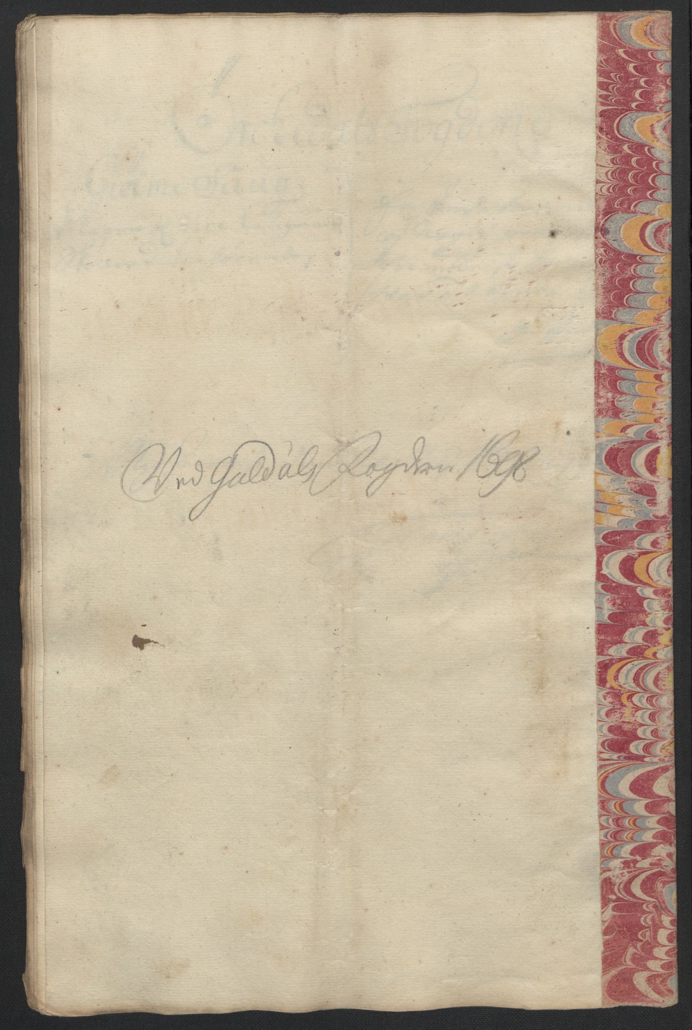 Rentekammeret inntil 1814, Reviderte regnskaper, Fogderegnskap, RA/EA-4092/R60/L3948: Fogderegnskap Orkdal og Gauldal, 1698, p. 335