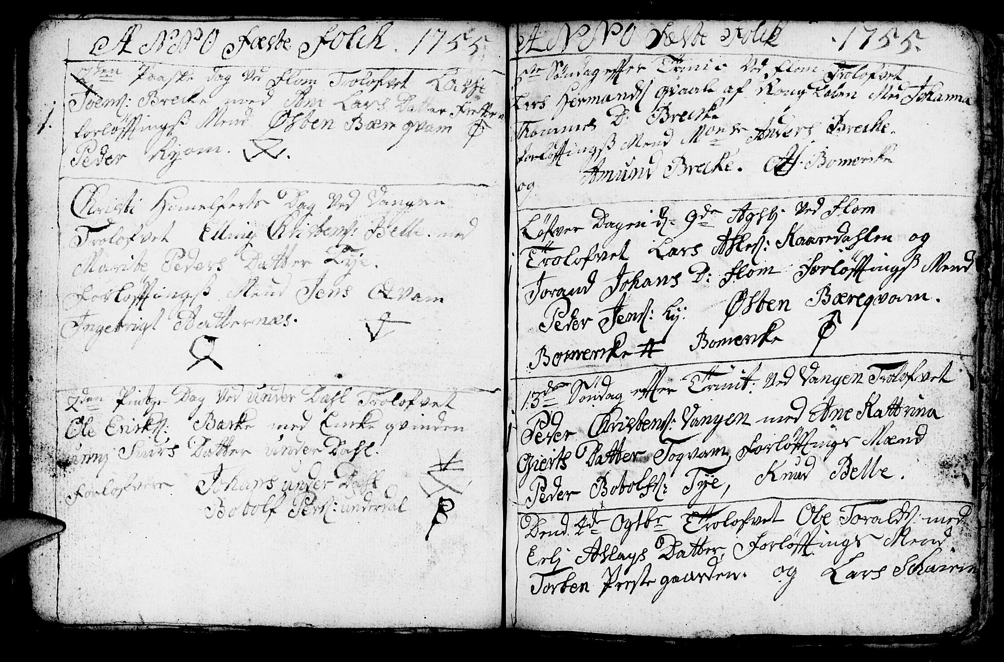 Aurland sokneprestembete, SAB/A-99937/H/Ha/Haa/L0003: Parish register (official) no. A 3, 1735-1761, p. 181