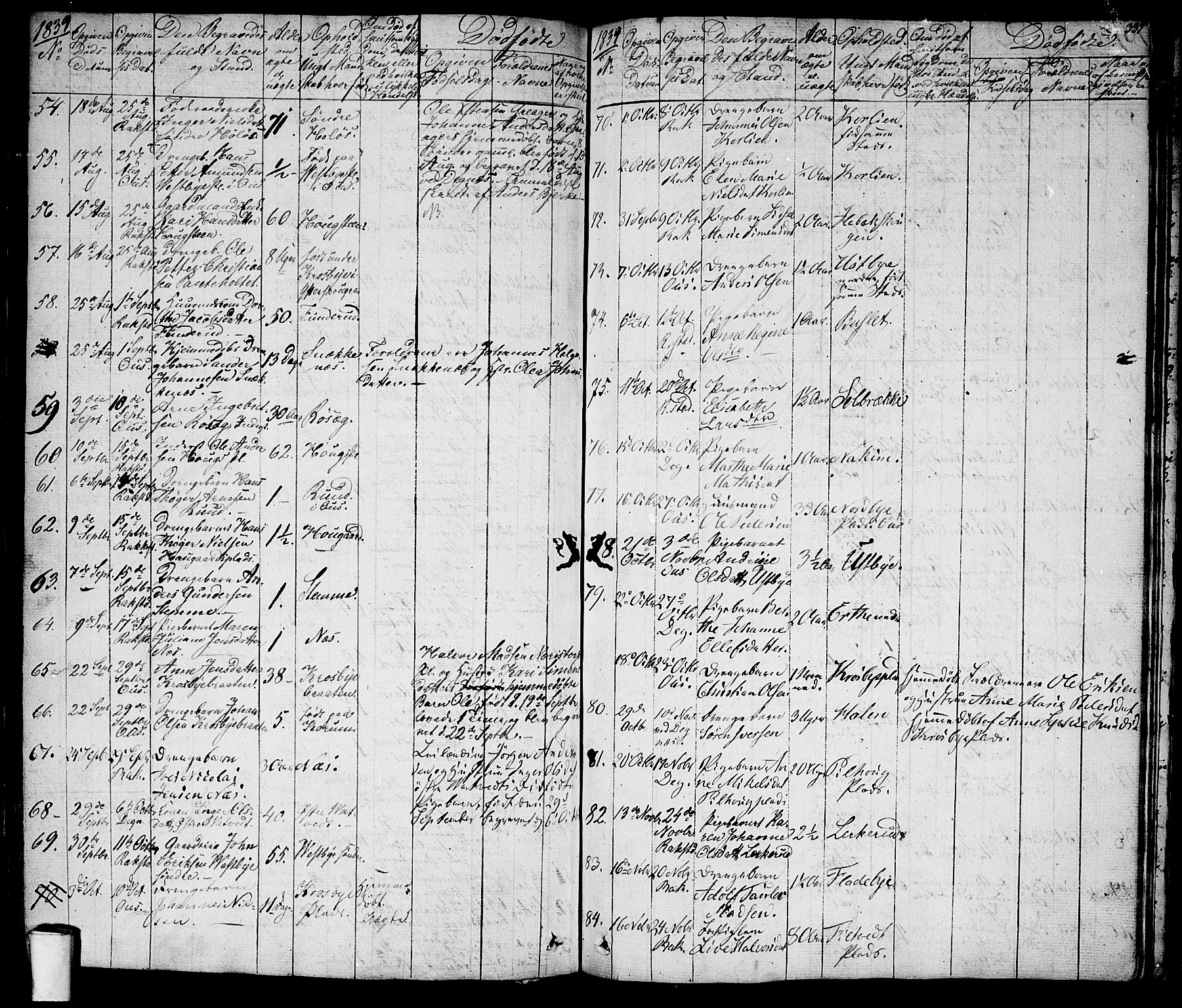 Rakkestad prestekontor Kirkebøker, AV/SAO-A-2008/F/Fa/L0007: Parish register (official) no. I 7, 1825-1841, p. 337
