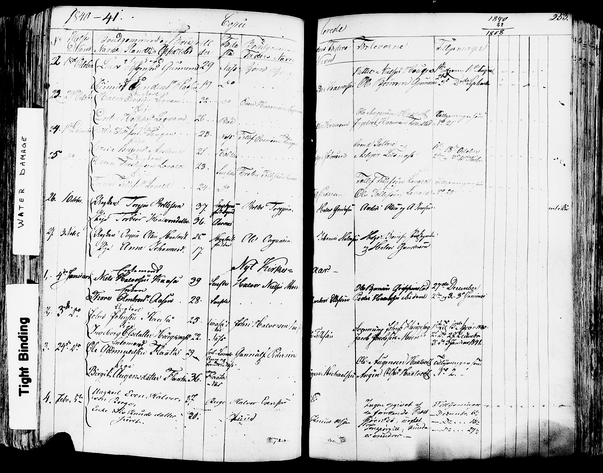 Sauherad kirkebøker, SAKO/A-298/F/Fa/L0006: Parish register (official) no. I 6, 1827-1850, p. 253