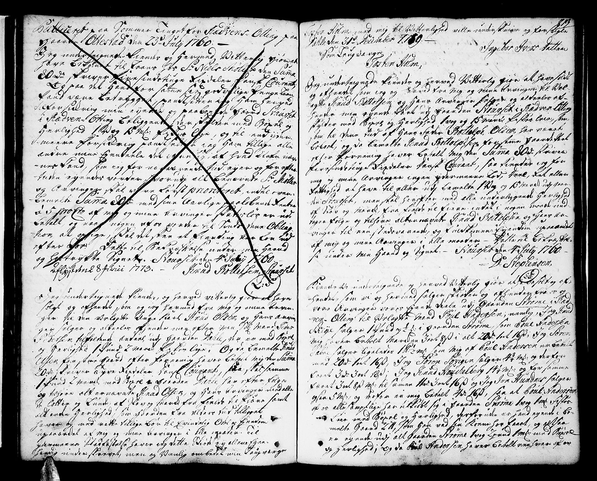 Romsdal sorenskriveri, SAT/A-4149/1/2/2C/L0003: Mortgage book no. 3, 1747-1767, p. 213