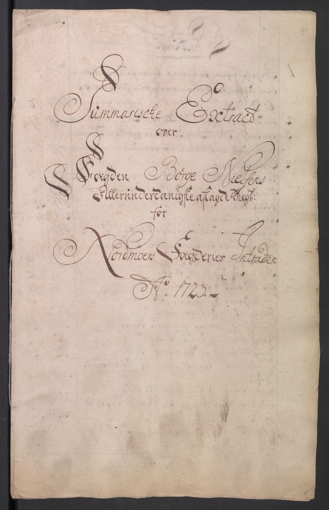 Rentekammeret inntil 1814, Reviderte regnskaper, Fogderegnskap, RA/EA-4092/R56/L3756: Fogderegnskap Nordmøre, 1723, p. 14