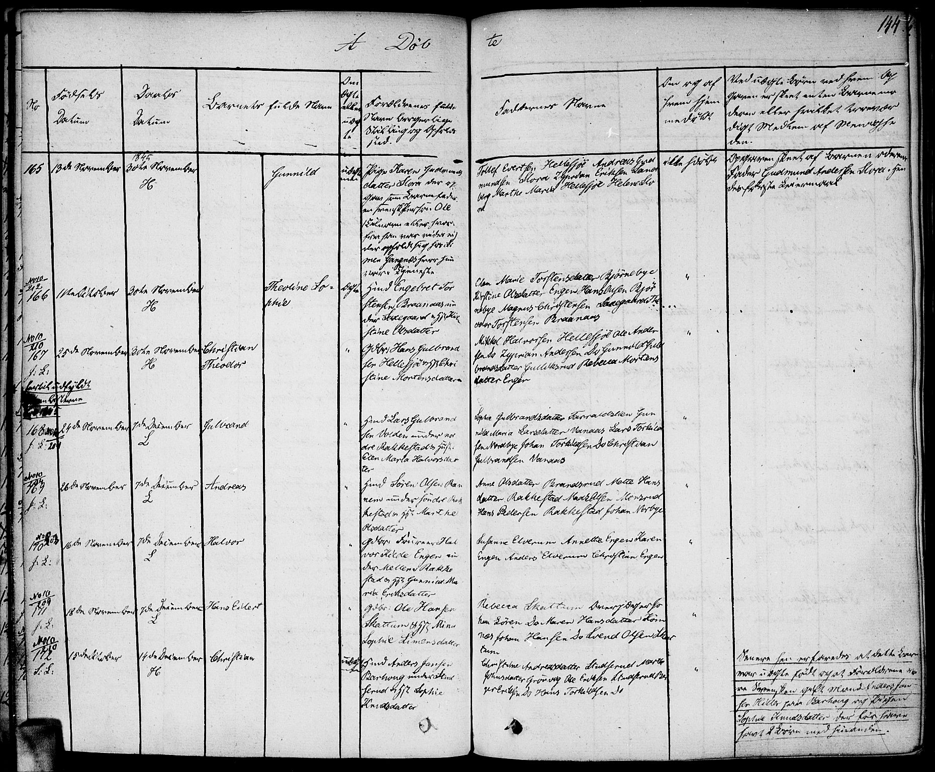 Høland prestekontor Kirkebøker, AV/SAO-A-10346a/F/Fa/L0008: Parish register (official) no. I 8, 1827-1845, p. 144