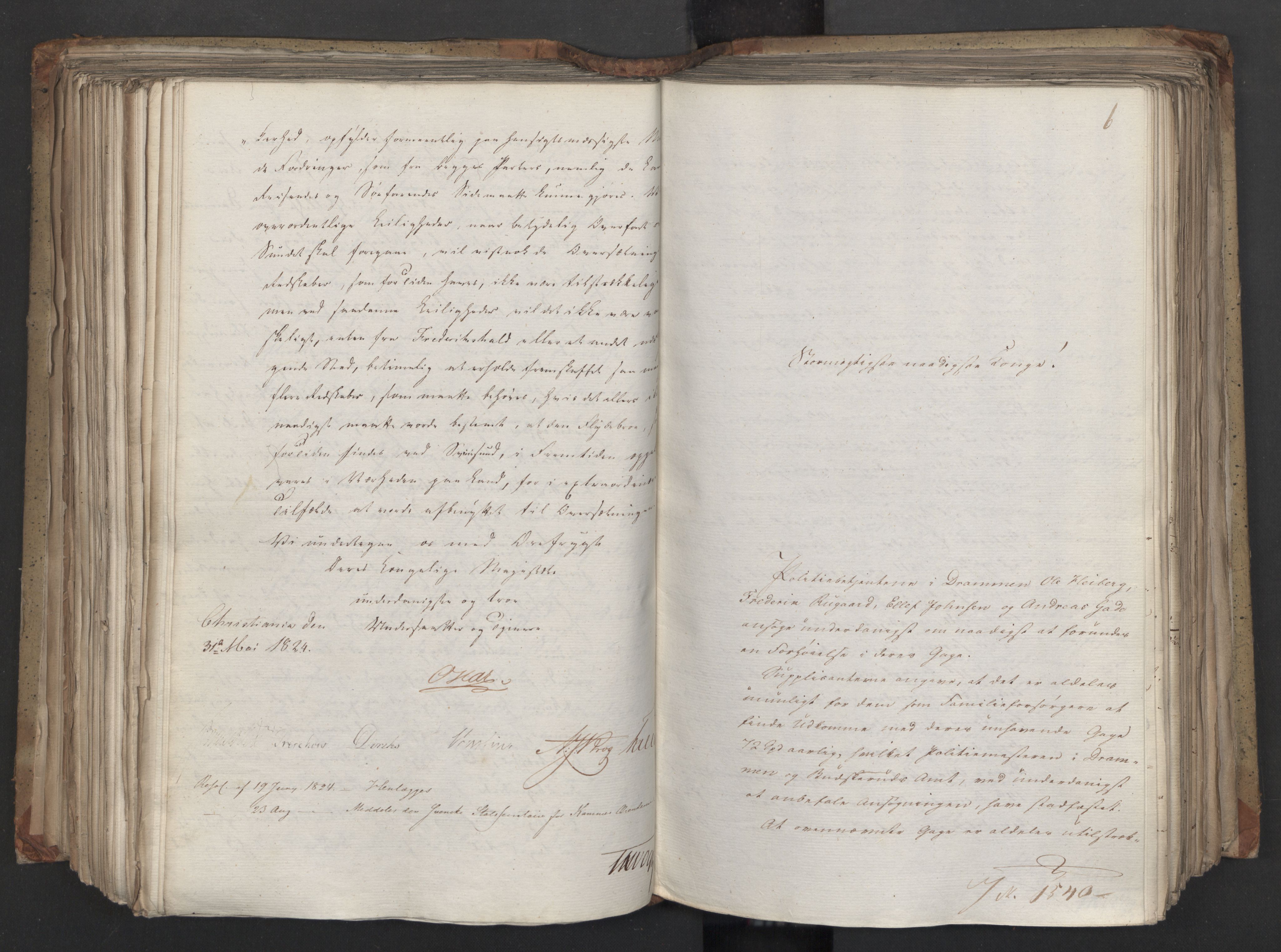 Statsrådsavdelingen i Stockholm, AV/RA-S-1003/D/Da/L0038: Regjeringsinnstillinger nr. 1404-1660, 1824, p. 351