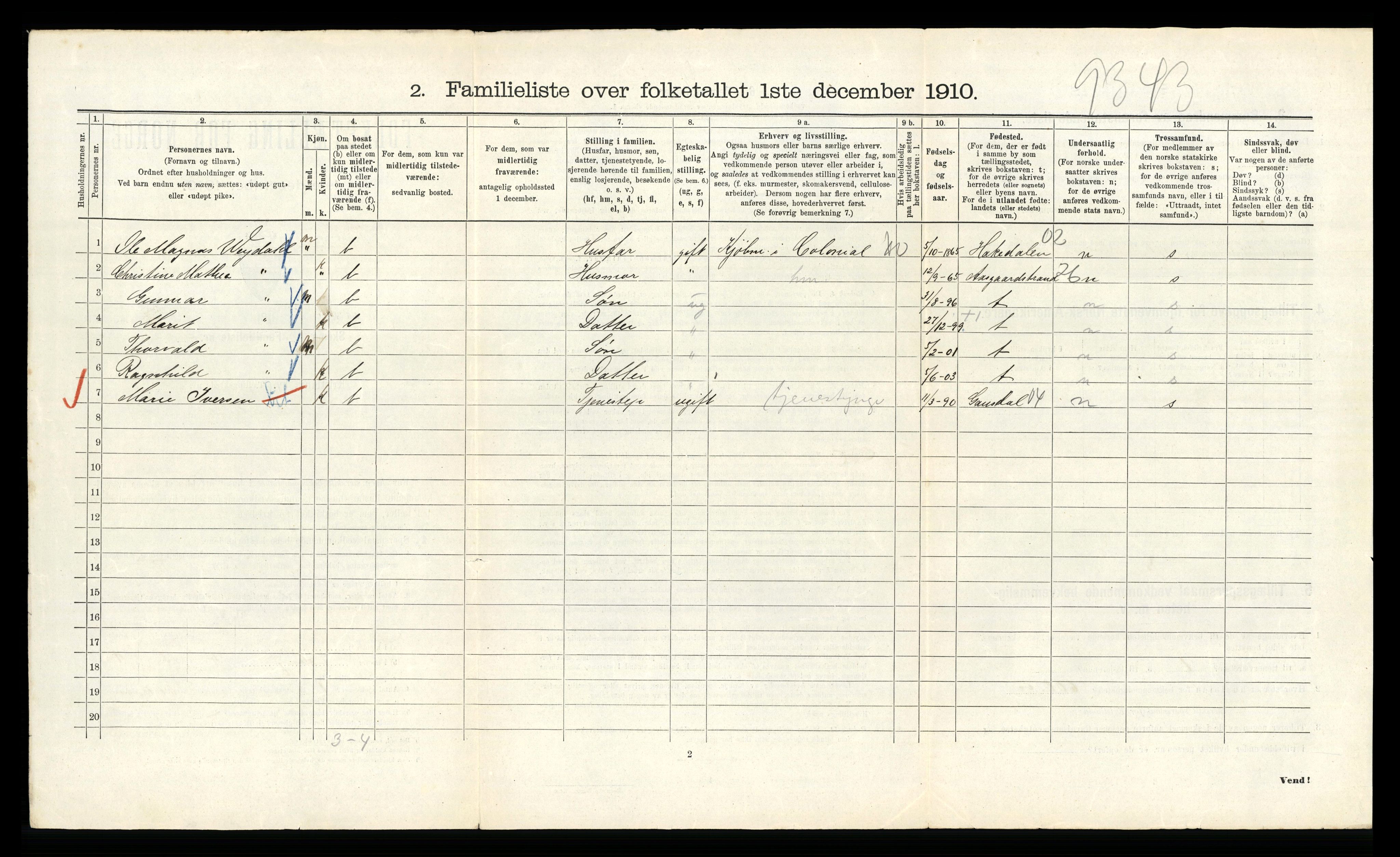 RA, 1910 census for Kristiania, 1910, p. 27238