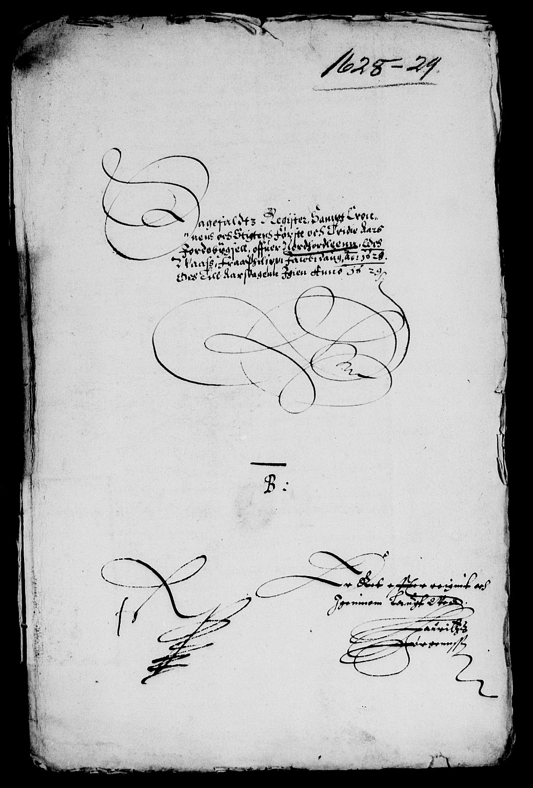 Rentekammeret inntil 1814, Reviderte regnskaper, Lensregnskaper, AV/RA-EA-5023/R/Rb/Rbt/L0047: Bergenhus len, 1627-1629