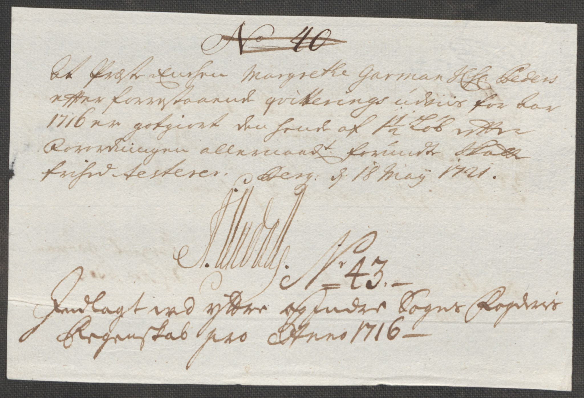 Rentekammeret inntil 1814, Reviderte regnskaper, Fogderegnskap, AV/RA-EA-4092/R52/L3320: Fogderegnskap Sogn, 1715-1716, p. 539