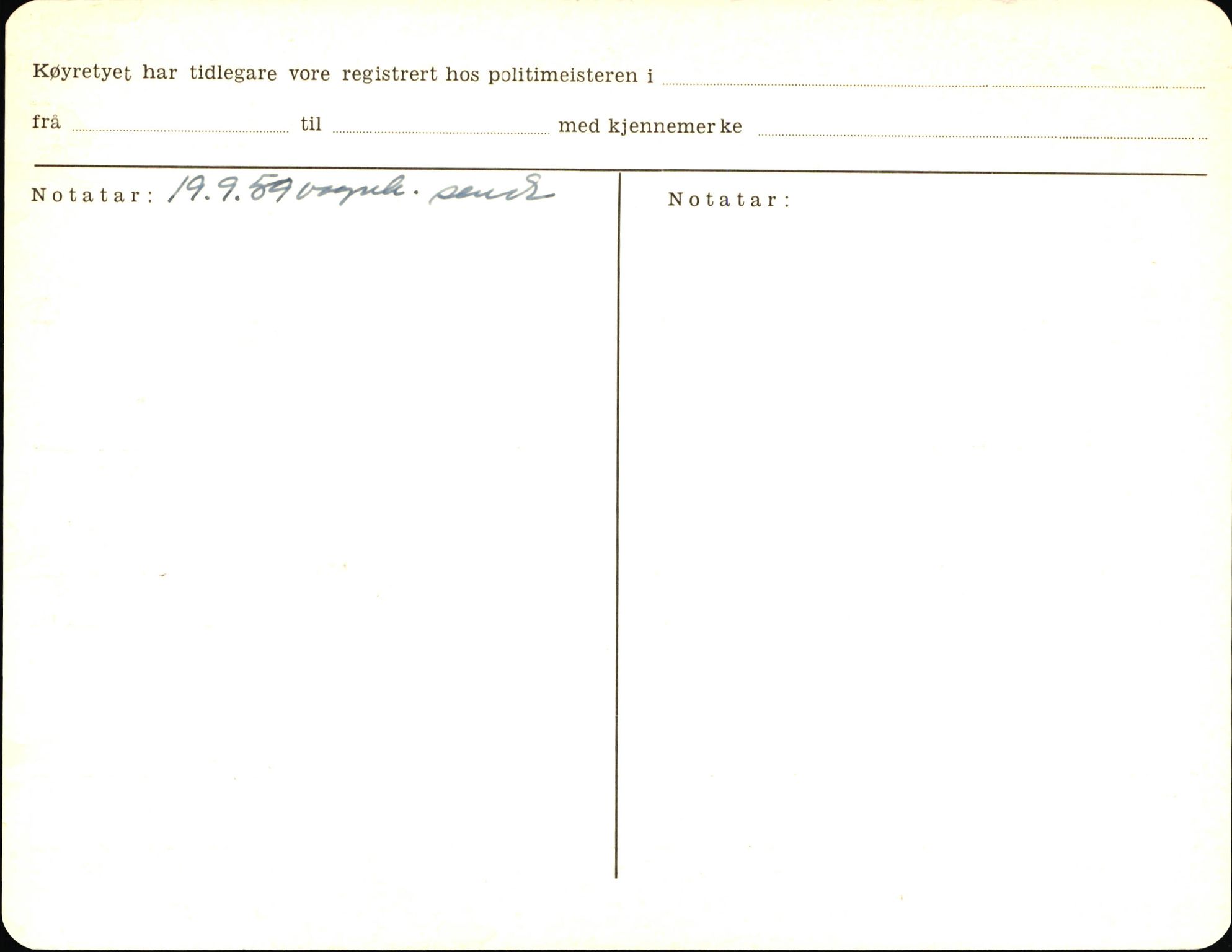 Statens vegvesen, Sogn og Fjordane vegkontor, AV/SAB-A-5301/4/F/L0006: Registerkort utmeldte Fjordane S8300-9500, 1930-1961, p. 176