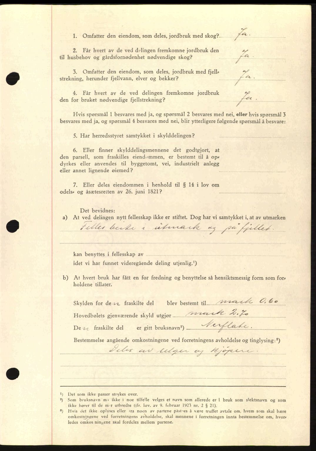 Romsdal sorenskriveri, AV/SAT-A-4149/1/2/2C: Mortgage book no. A8, 1939-1940, Diary no: : 862/1940