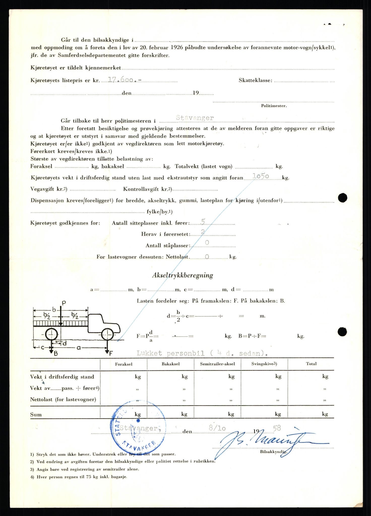 Stavanger trafikkstasjon, AV/SAST-A-101942/0/F/L0002: L-350 - L-699, 1930-1971, p. 364