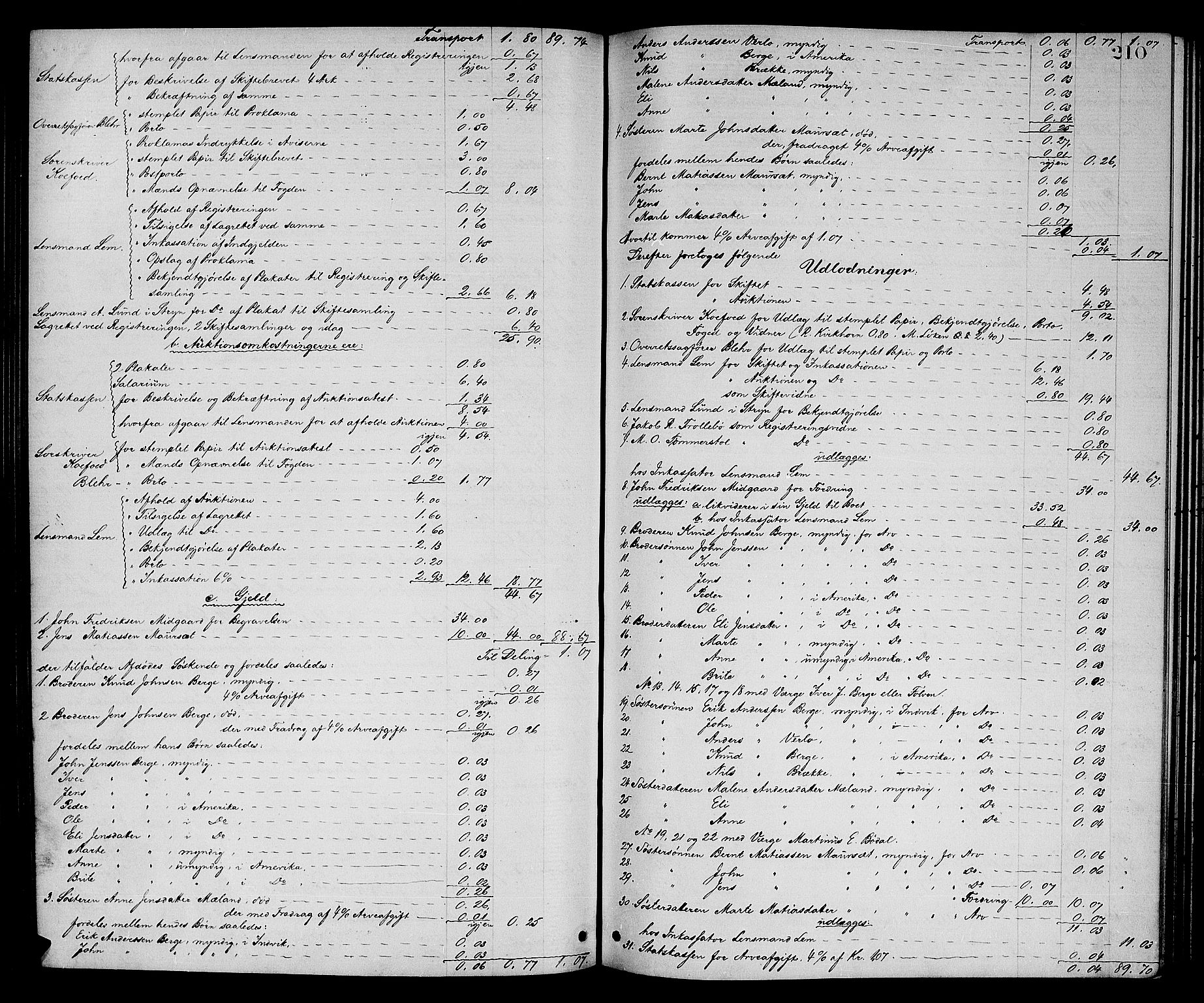 Nordfjord sorenskriveri, AV/SAB-A-2801/1/04/04d/L0006: Skifteutlodningsprotokoll, 1875-1881, p. 209b-210a