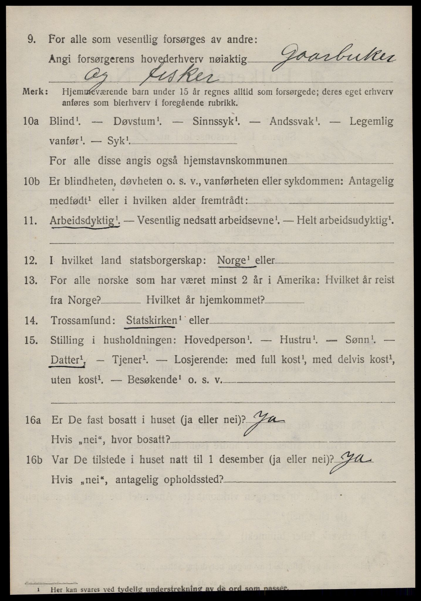 SAT, 1920 census for Herøy (MR), 1920, p. 3376