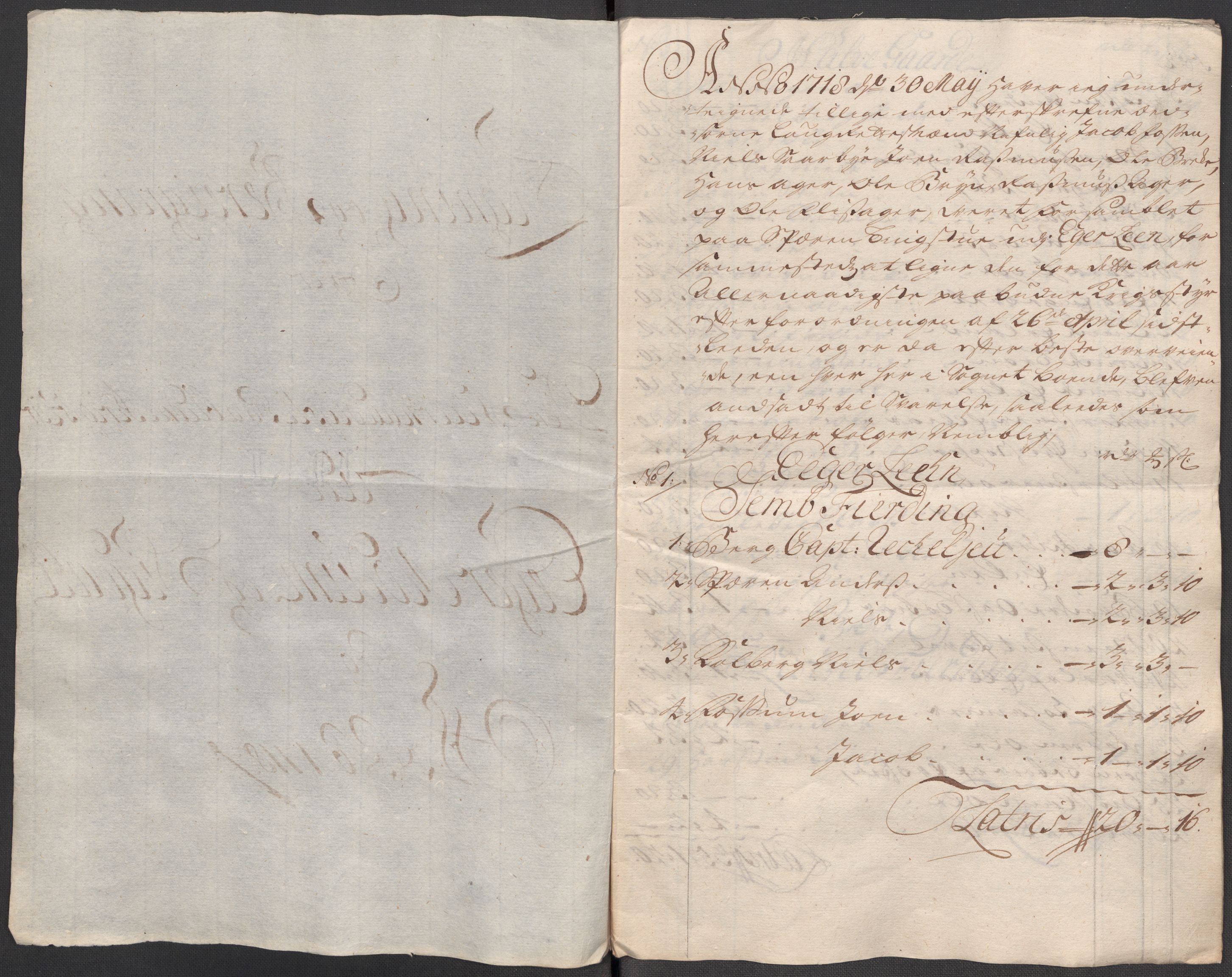 Rentekammeret inntil 1814, Reviderte regnskaper, Fogderegnskap, AV/RA-EA-4092/R31/L1712: Fogderegnskap Hurum, Røyken, Eiker, Lier og Buskerud, 1718, p. 92