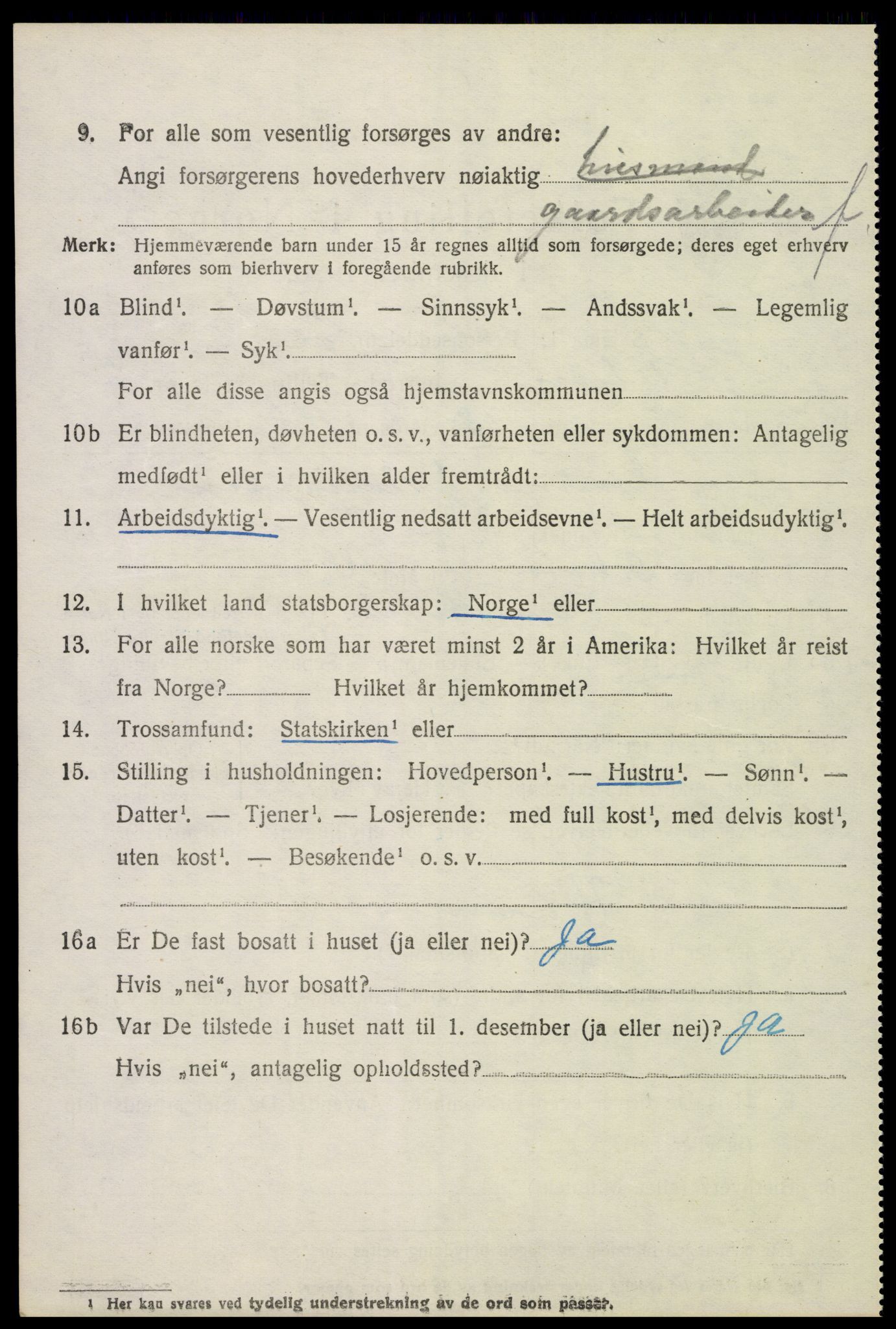 SAH, 1920 census for Løten, 1920, p. 7298