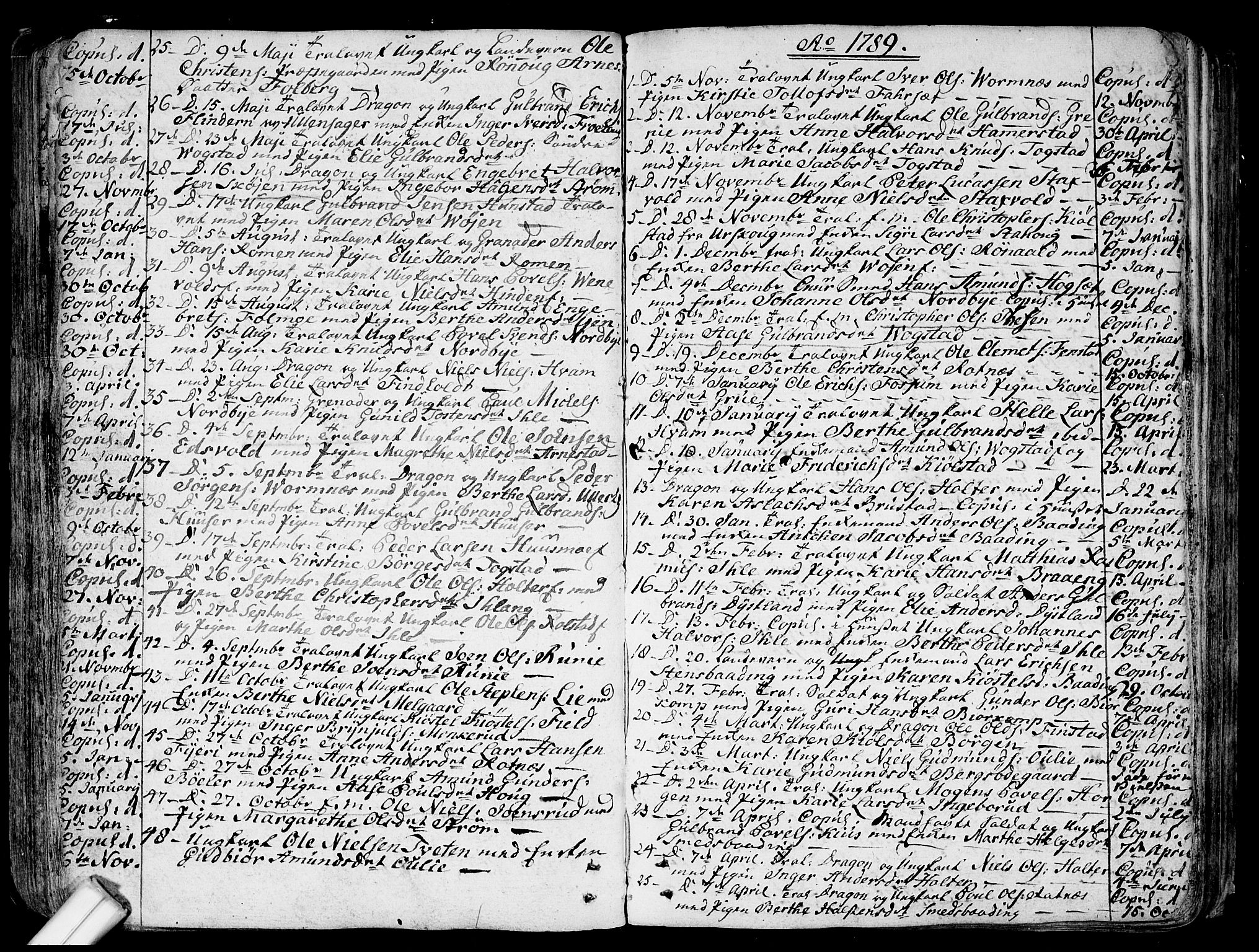 Nes prestekontor Kirkebøker, SAO/A-10410/F/Fa/L0004: Parish register (official) no. I 4, 1781-1816, p. 125