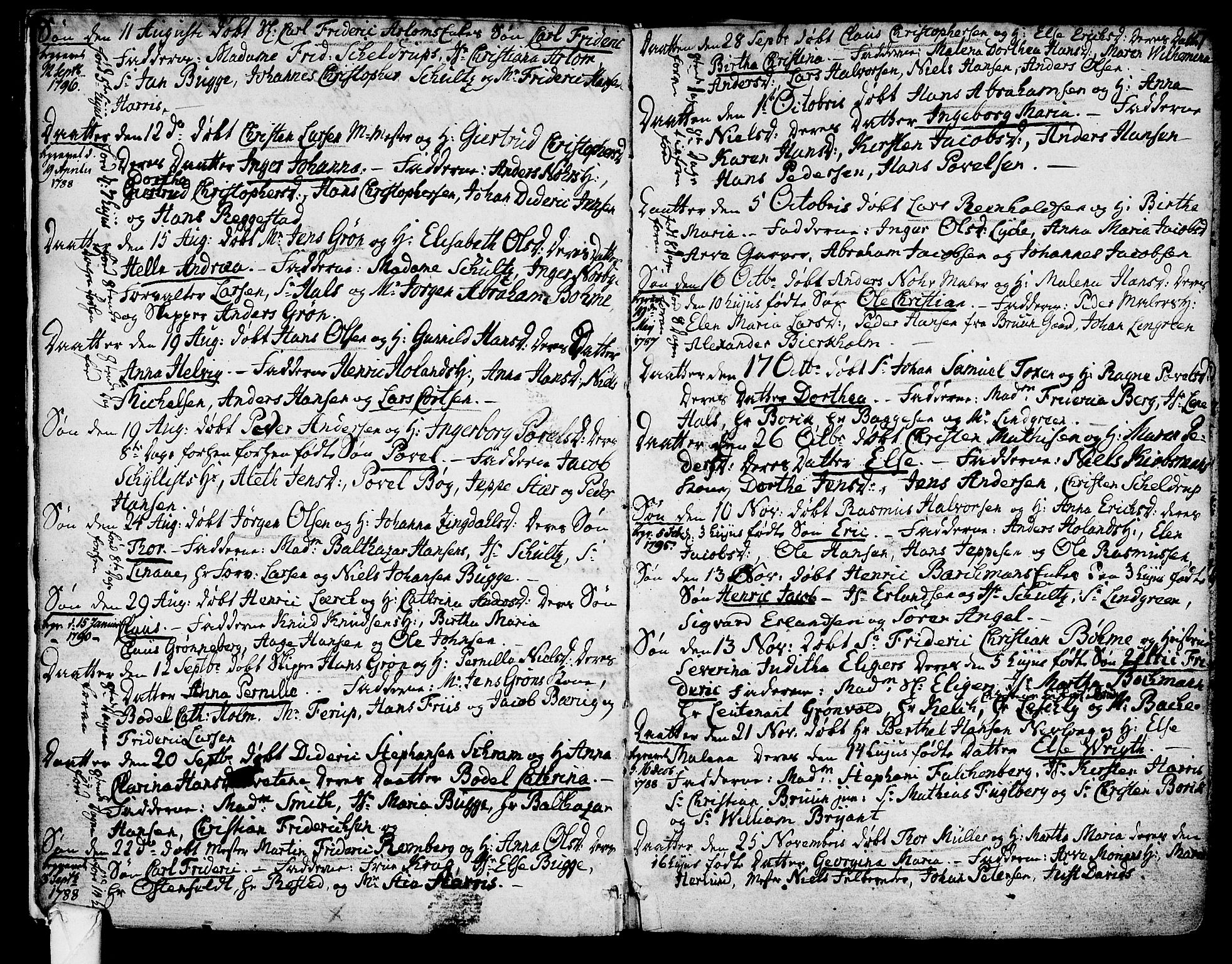 Larvik kirkebøker, AV/SAKO-A-352/G/Ga/L0001: Parish register (copy) no. I 1, 1785-1807, p. 7