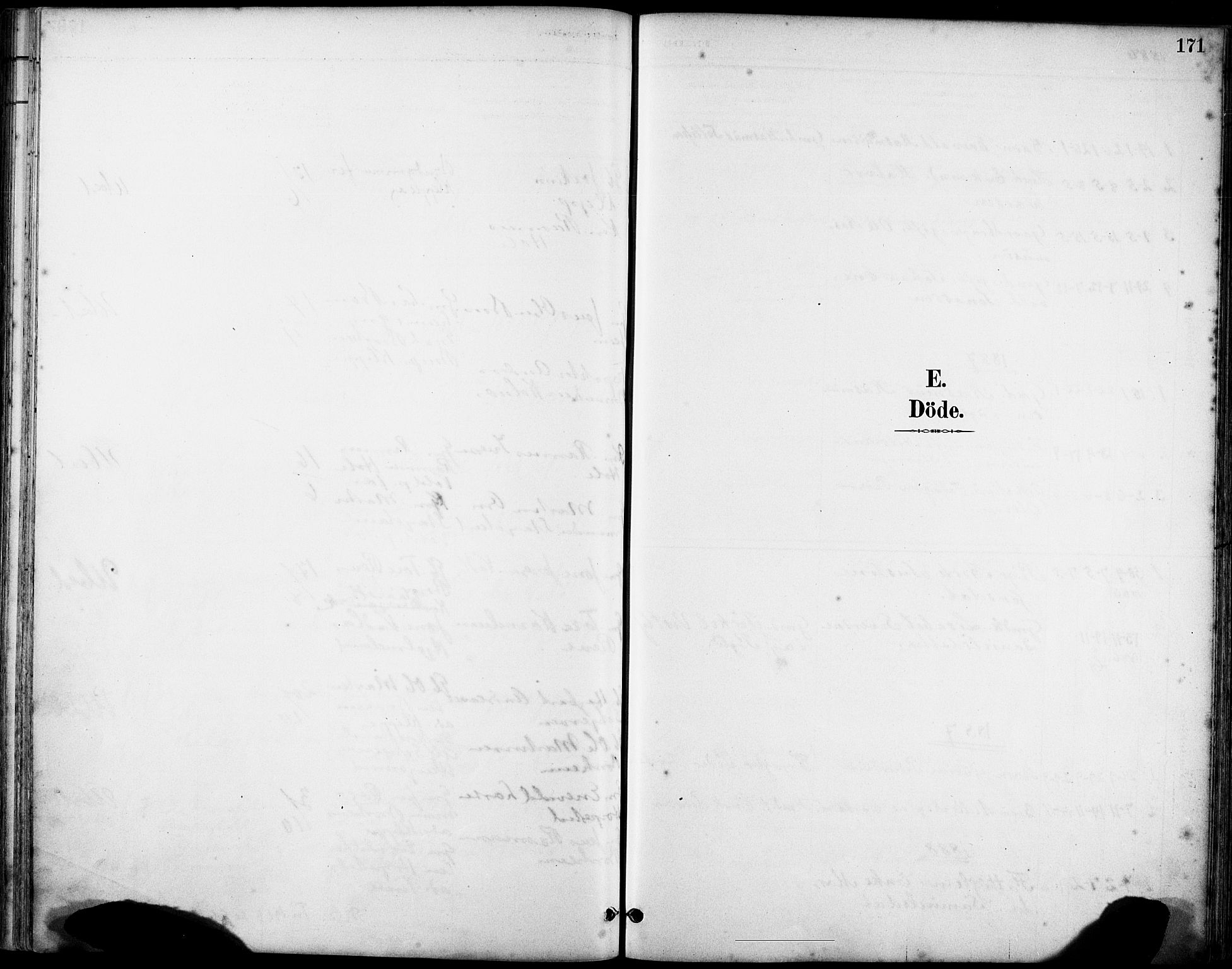 Klepp sokneprestkontor, SAST/A-101803/001/3/30BA/L0008: Parish register (official) no. A 9, 1886-1919, p. 171