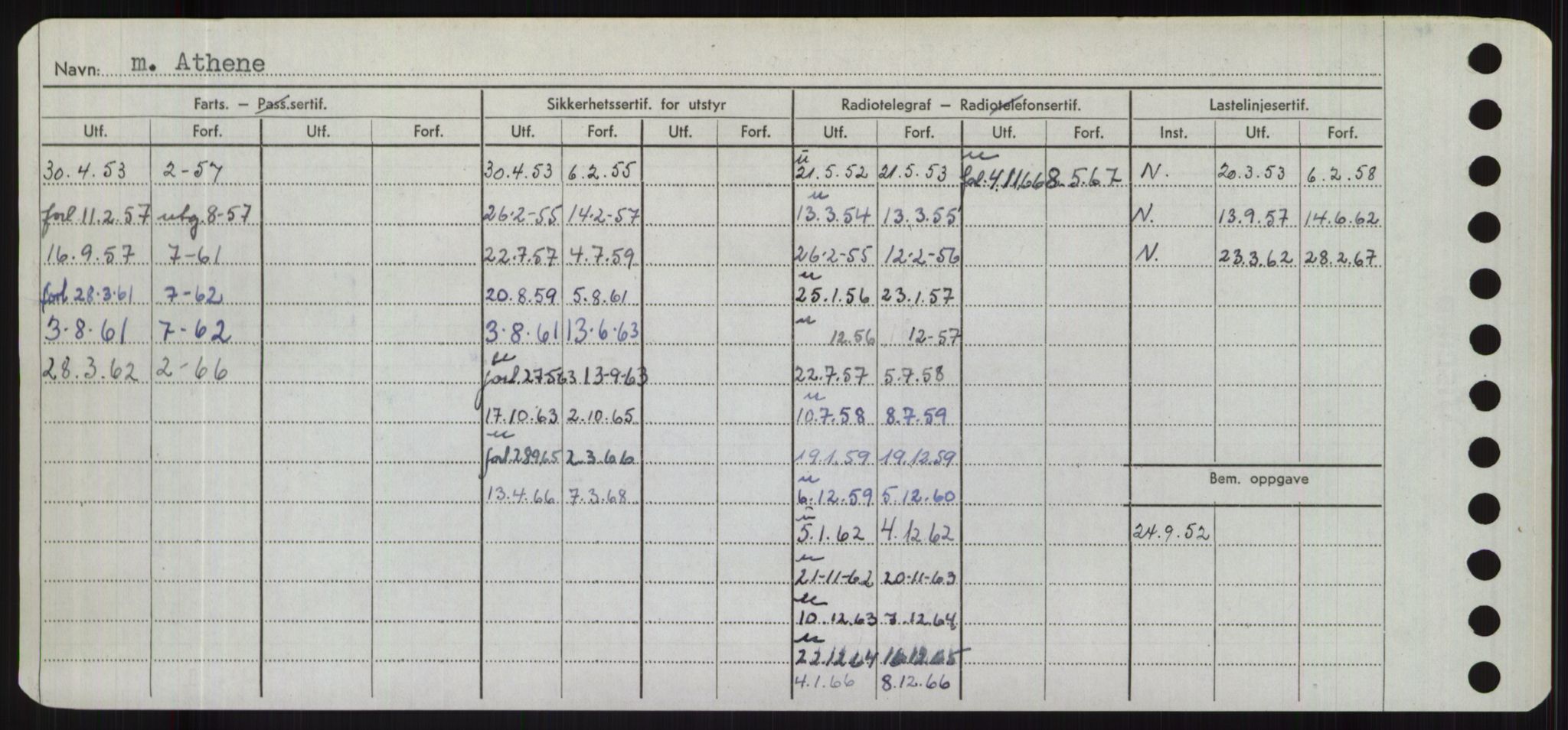 Sjøfartsdirektoratet med forløpere, Skipsmålingen, AV/RA-S-1627/H/Hd/L0002: Fartøy, Apa-Axe, p. 356